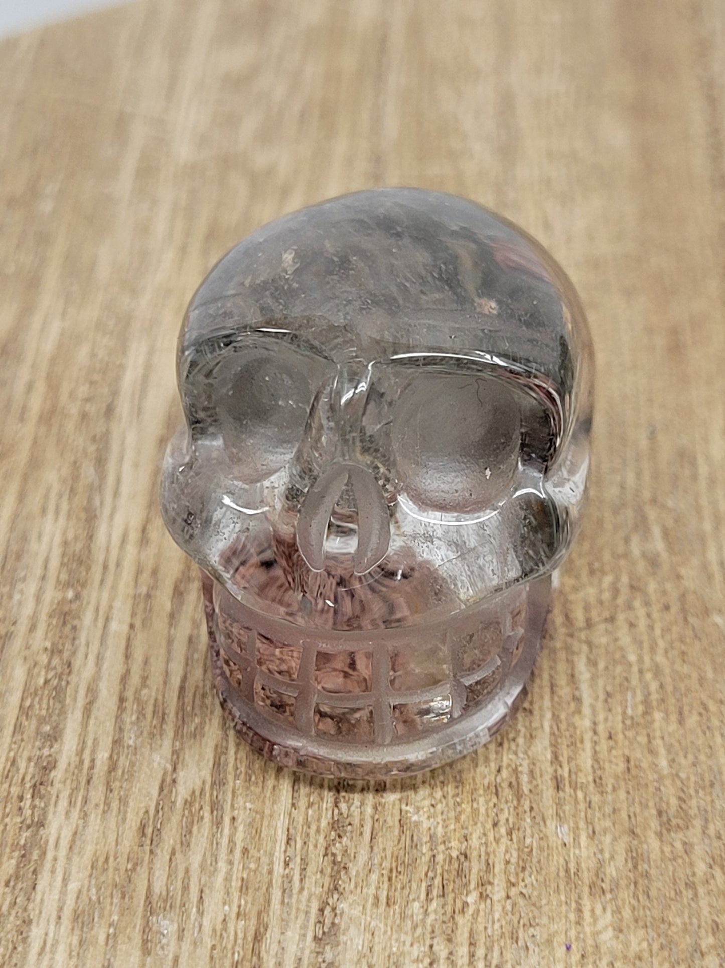Skull small - Garden Quartz