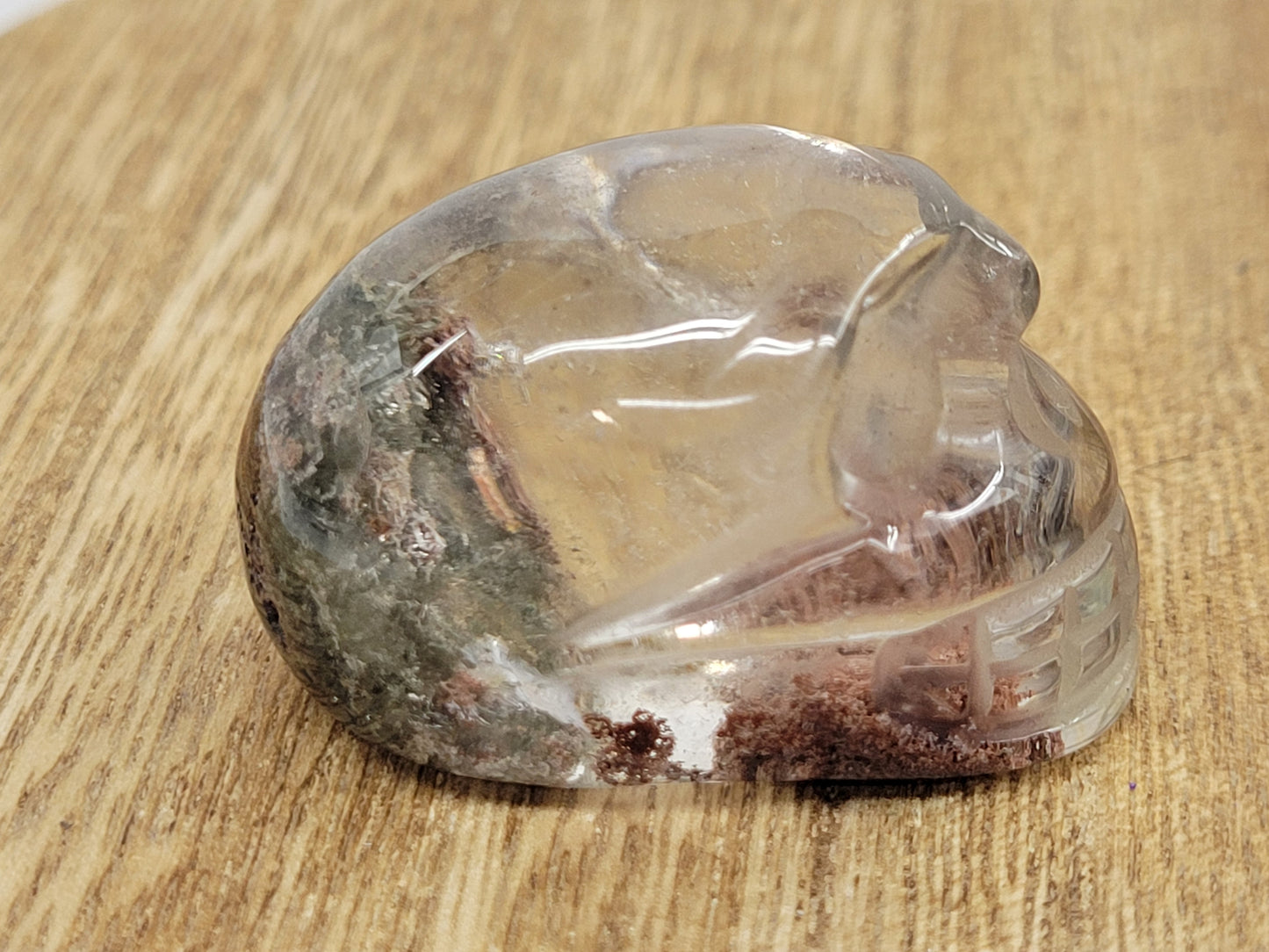 Skull small - Garden Quartz