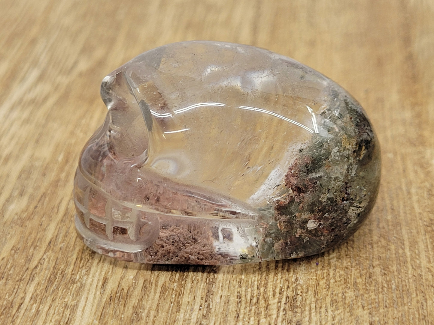 Skull small - Garden Quartz