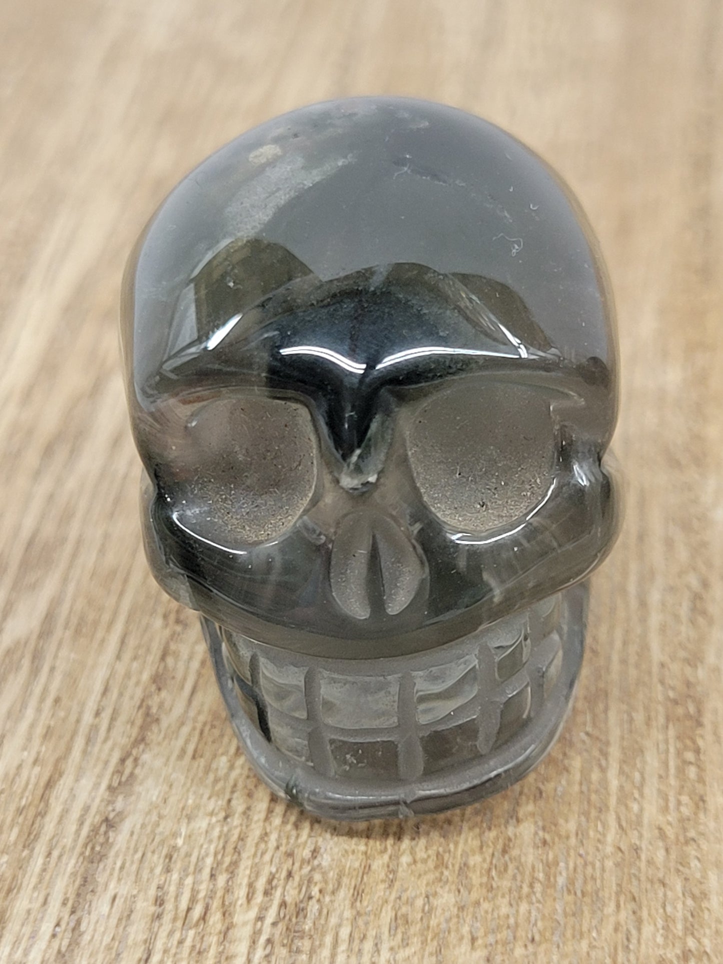 Skull small - Garden Quartz