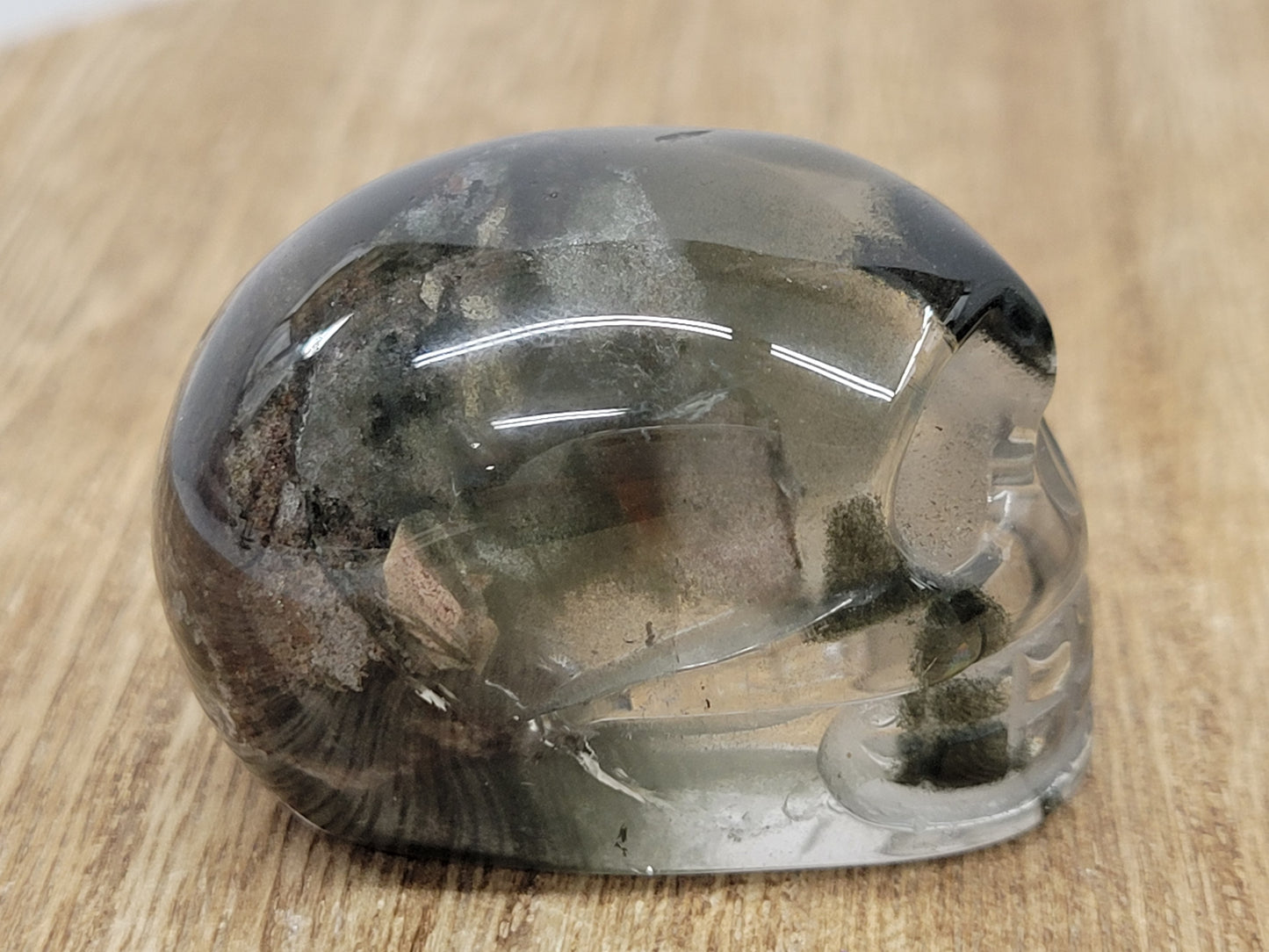 Skull small - Garden Quartz