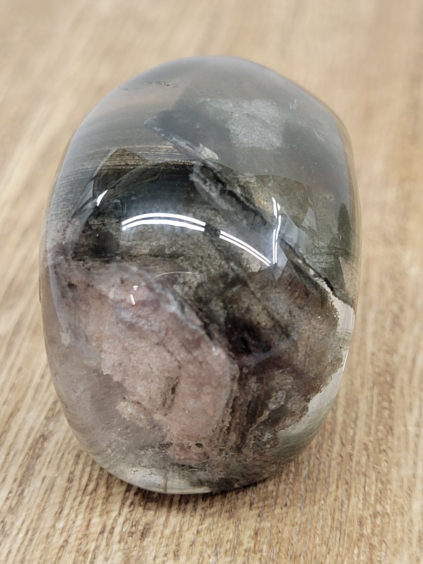 Skull small - Garden Quartz