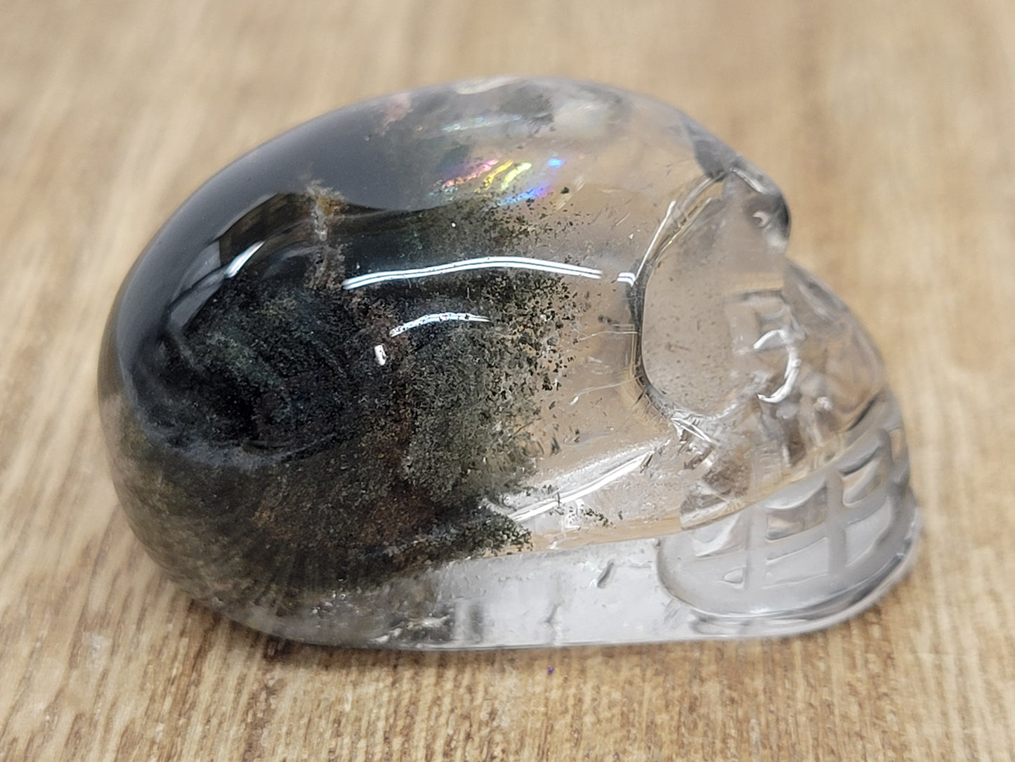 Skull small - Garden Quartz