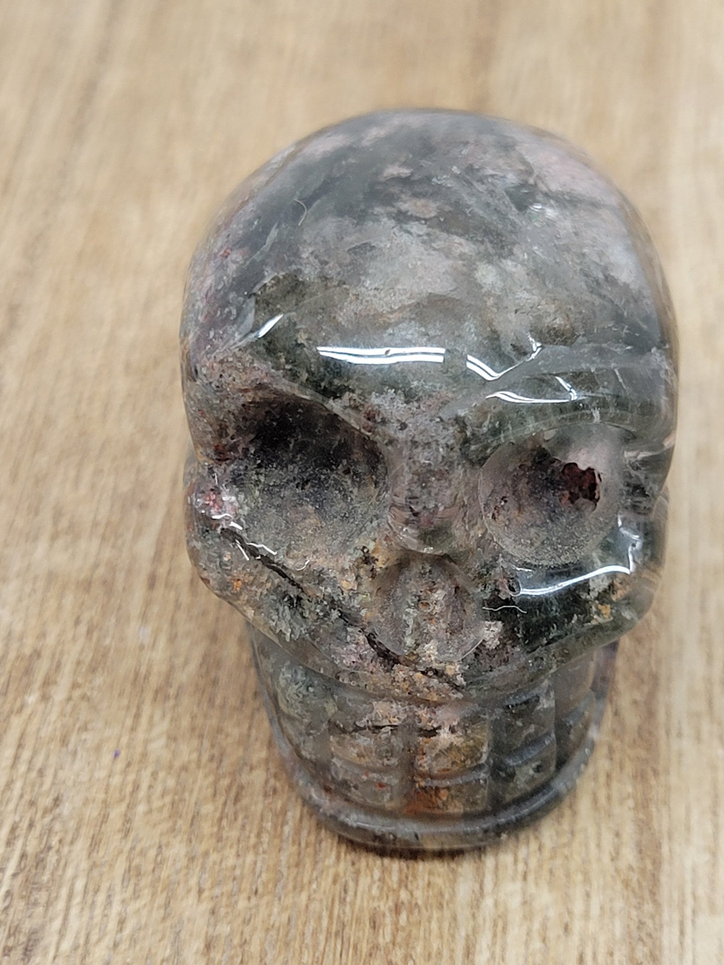 Skull small - Garden Quartz