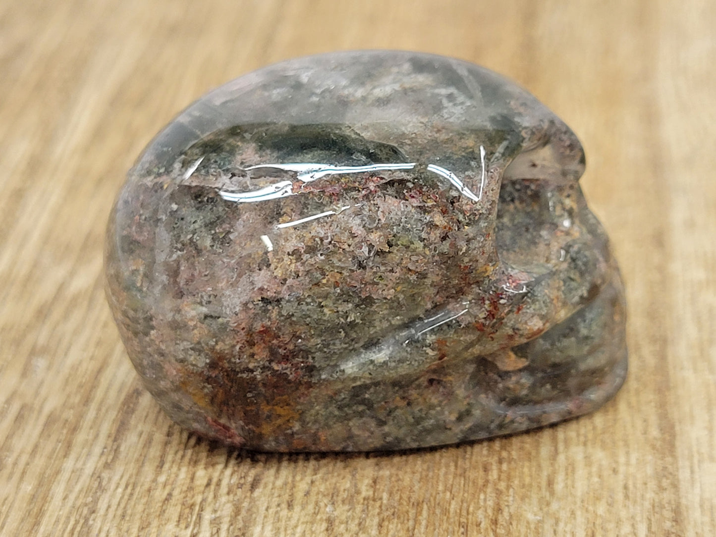 Skull small - Garden Quartz