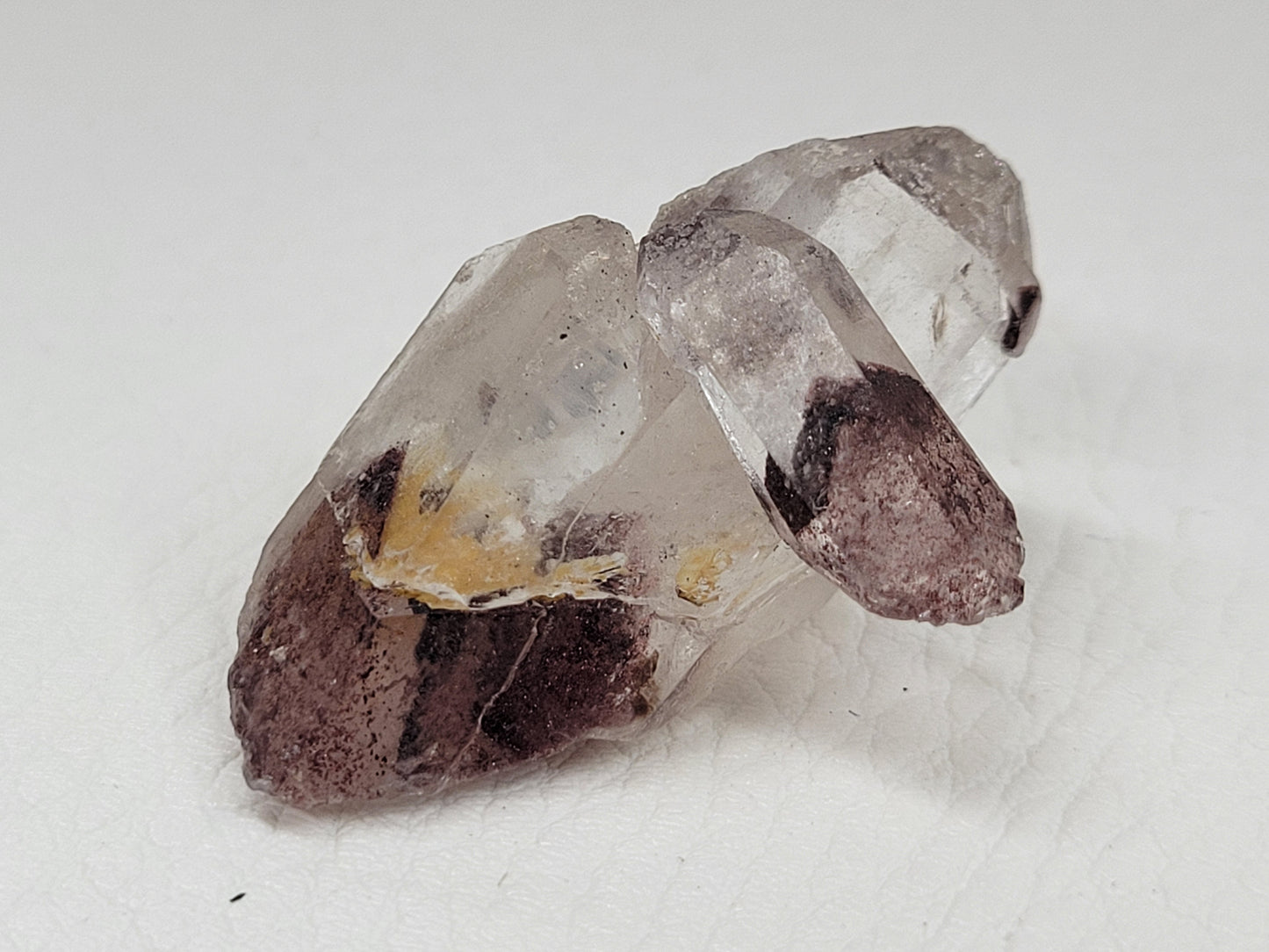 Quartz w/ Hematite inclusions