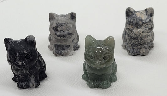 Cute cat/kitty carvings (medium/large)