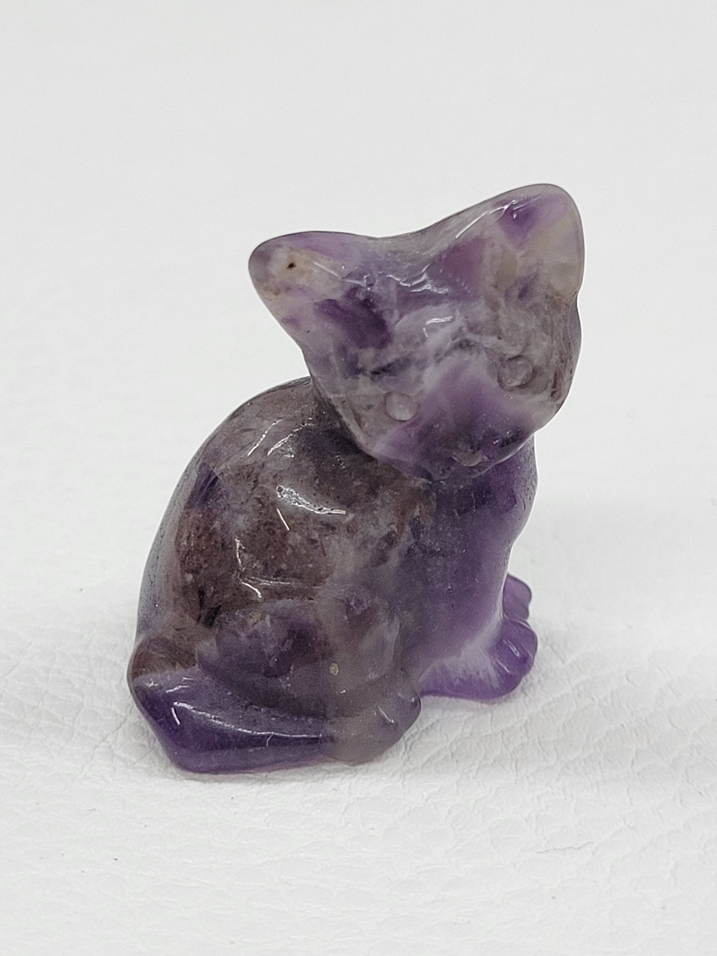 Cat/kitty carvings - side sitting