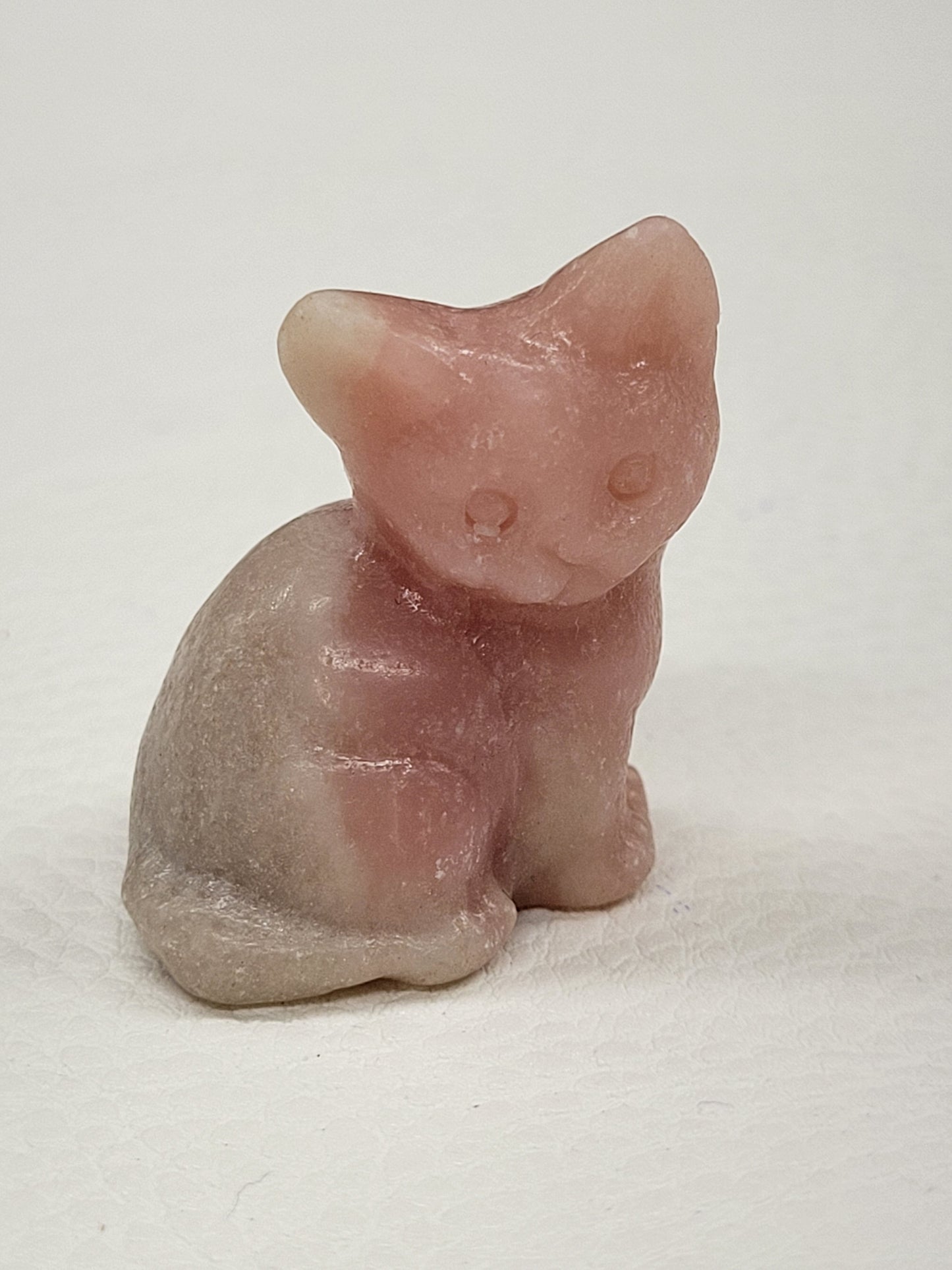 Cat/kitty carvings - side sitting