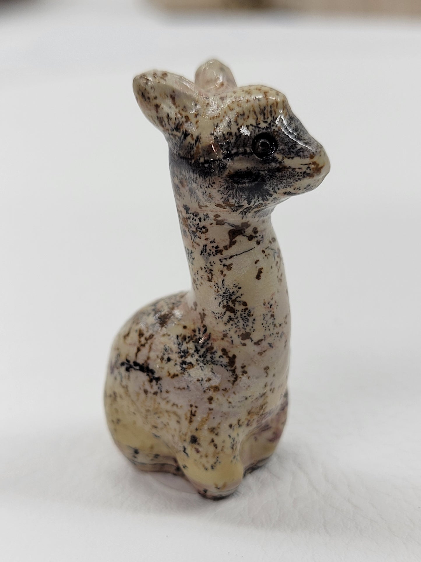 Picture Jasper llama carving (small)