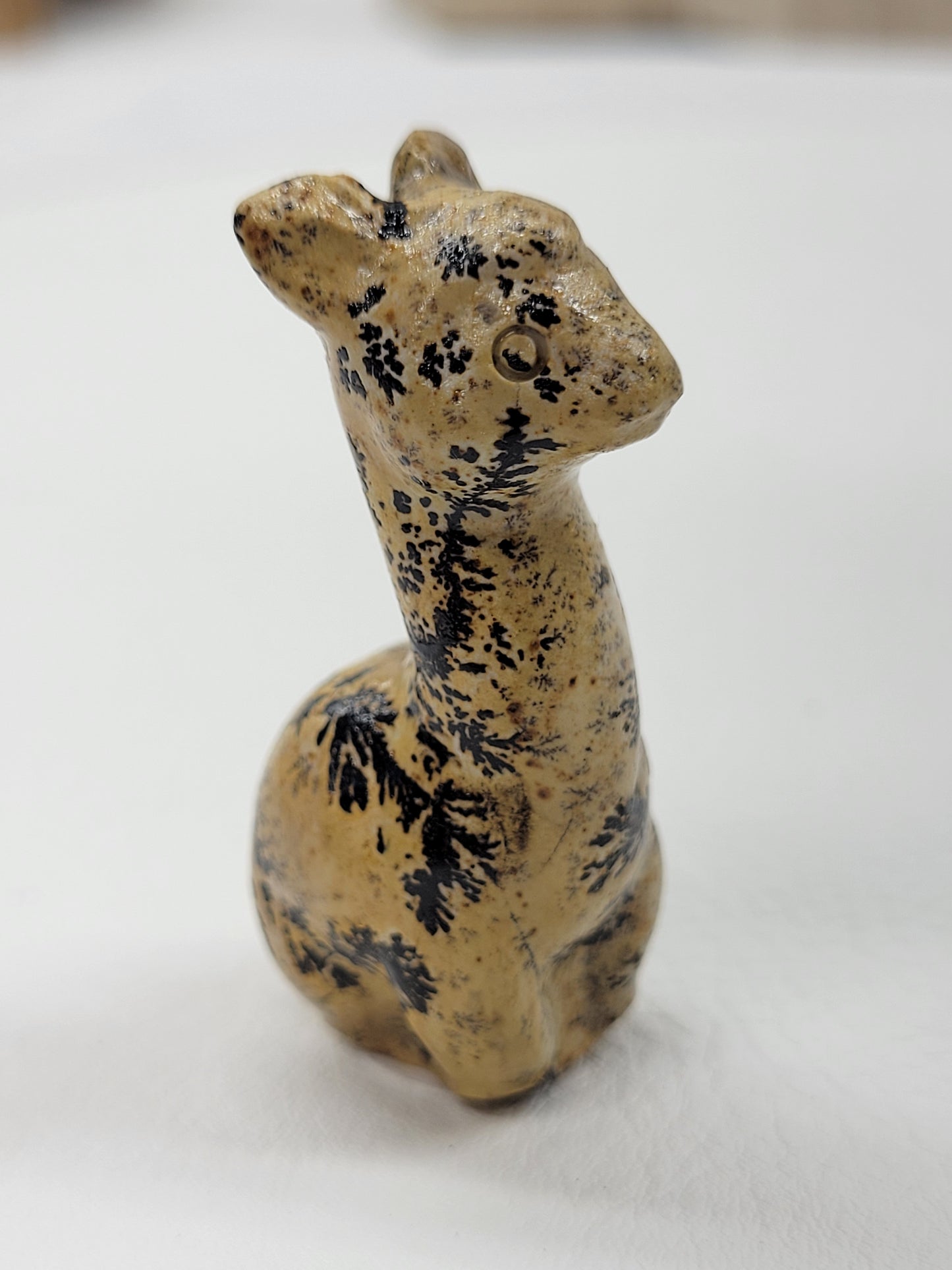 Picture Jasper llama carving (small)