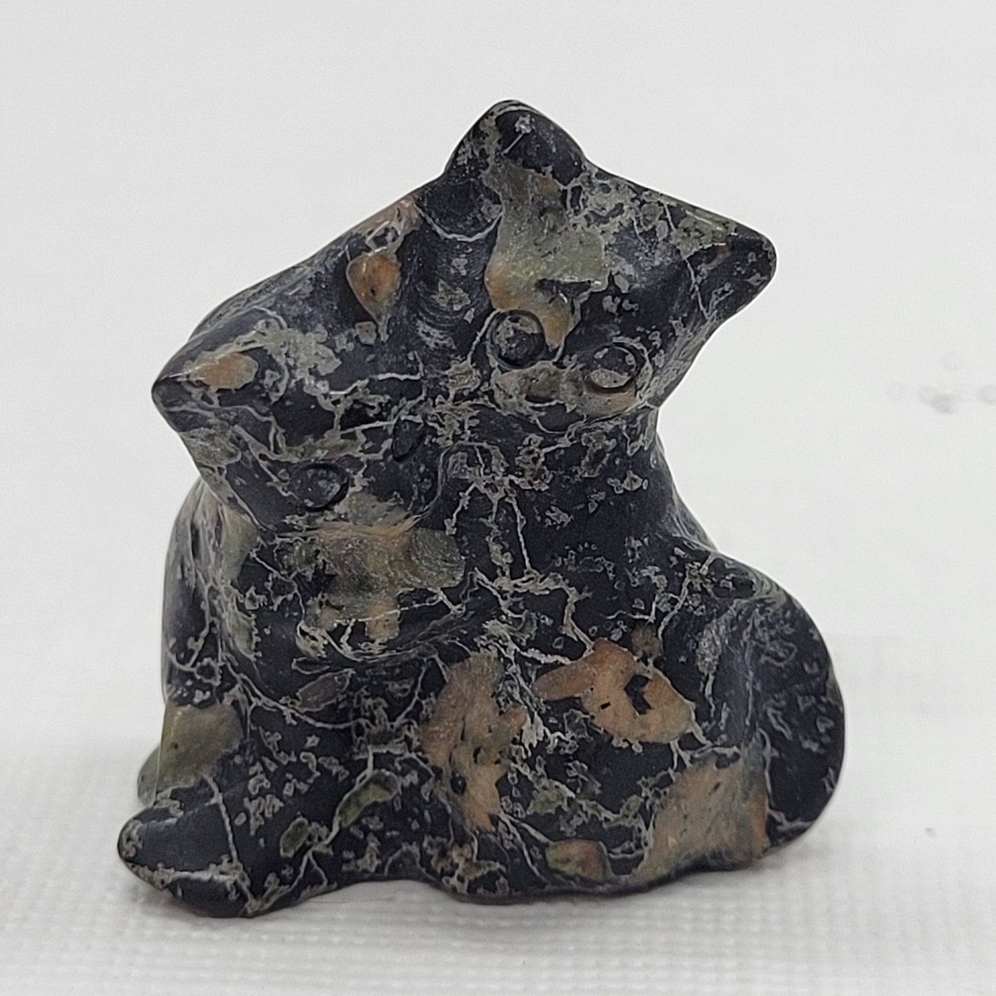 Hugging cat carvings (small)