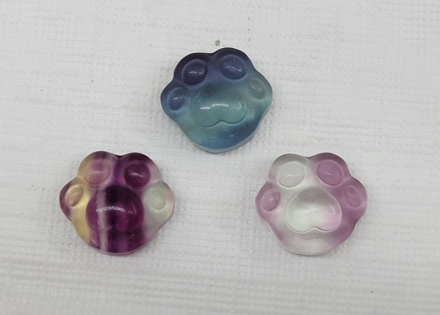 Fluorite mini - Paw print