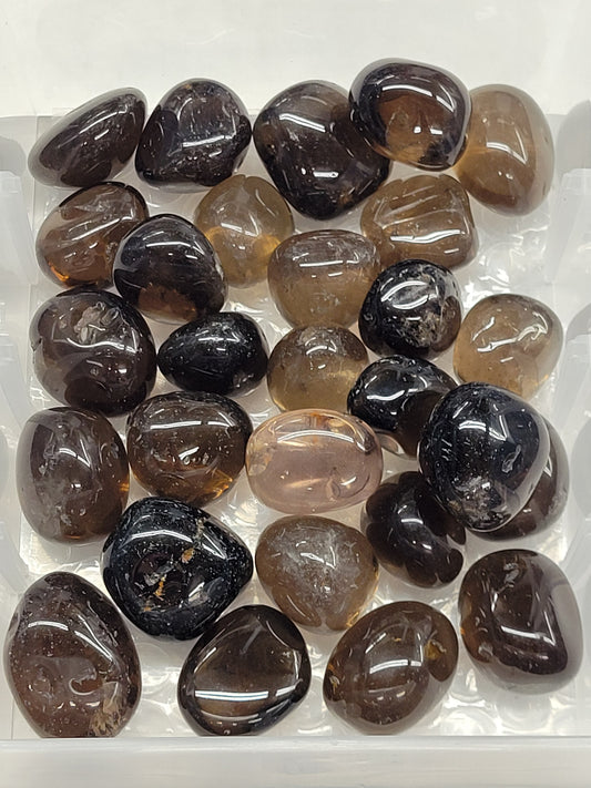 Smoky Quartz tumbles