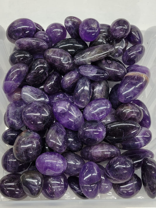 Amethyst tumbles