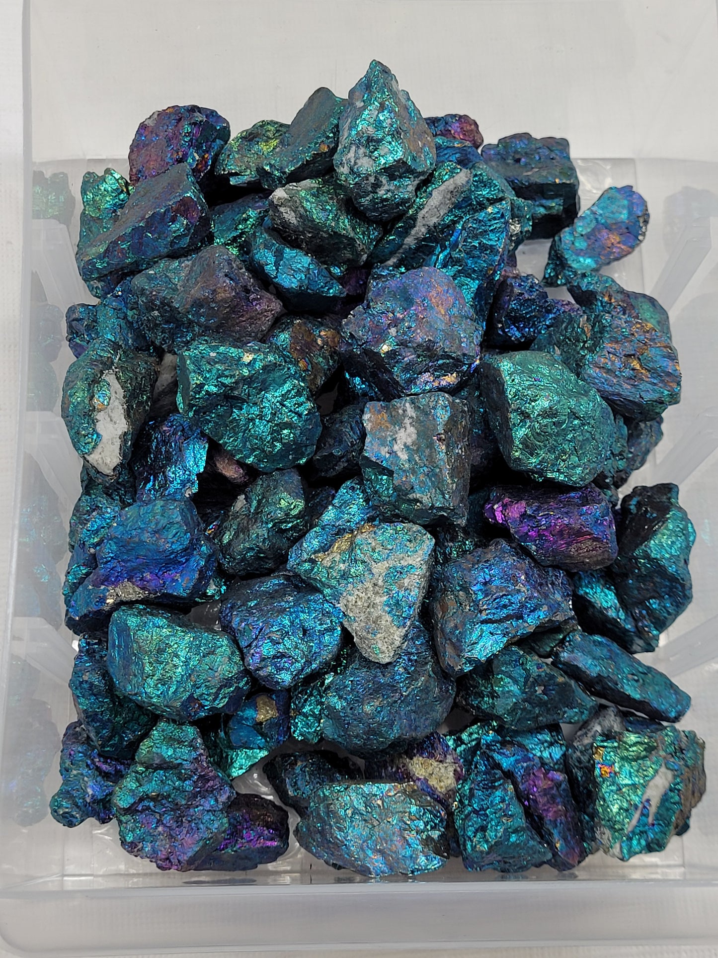 Peacock Ore tumble