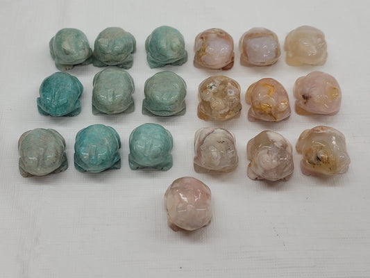 Chunky frog carvings (mini)