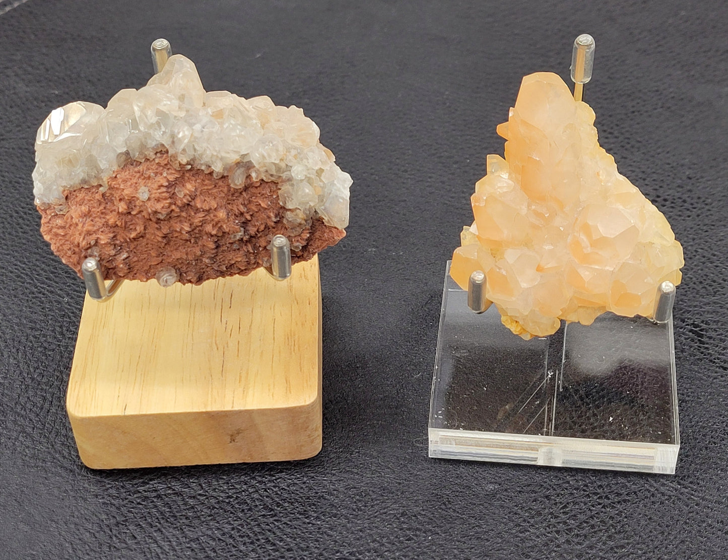 Specimen/display stands w/ metal arms