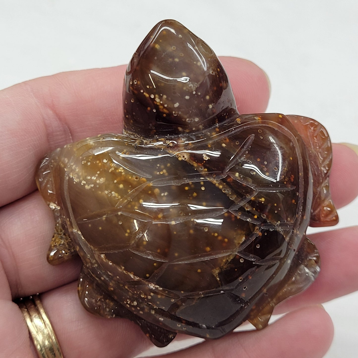 Sea turtle - Agate (medium)