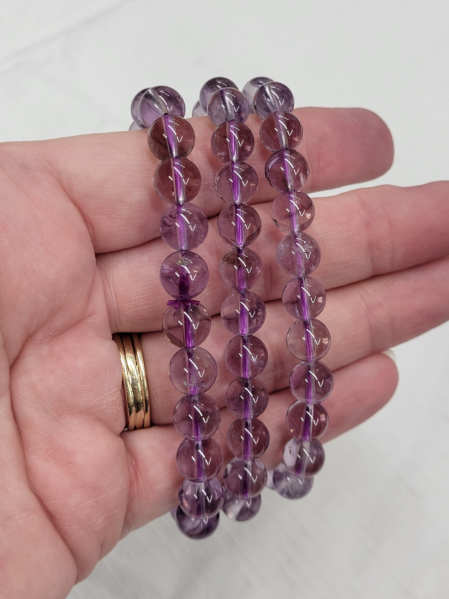 Amethyst bracelet