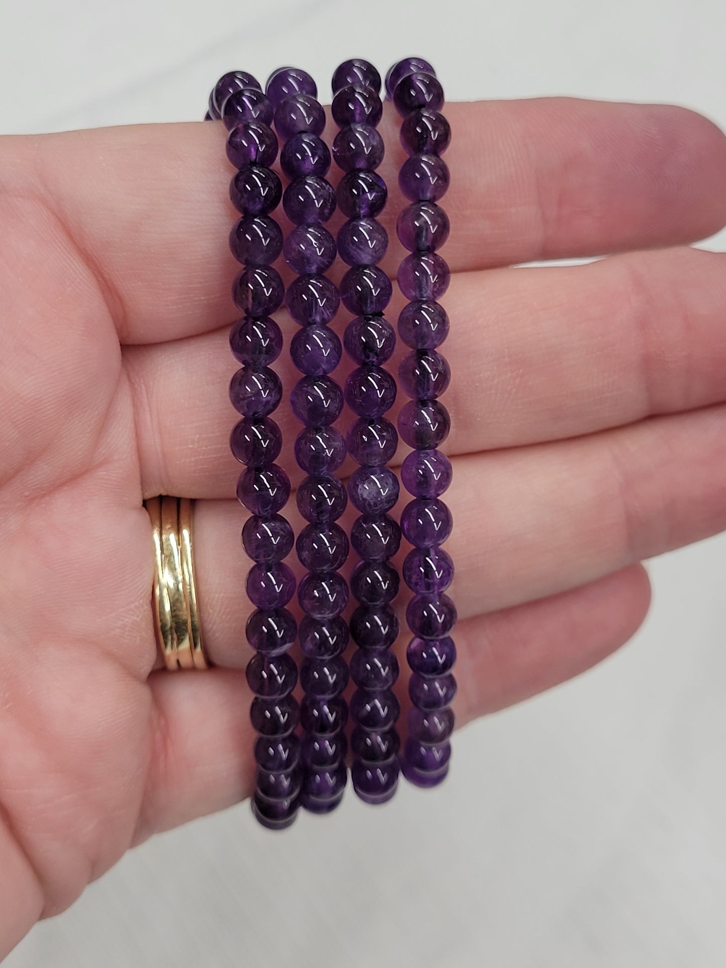 Amethyst bracelet