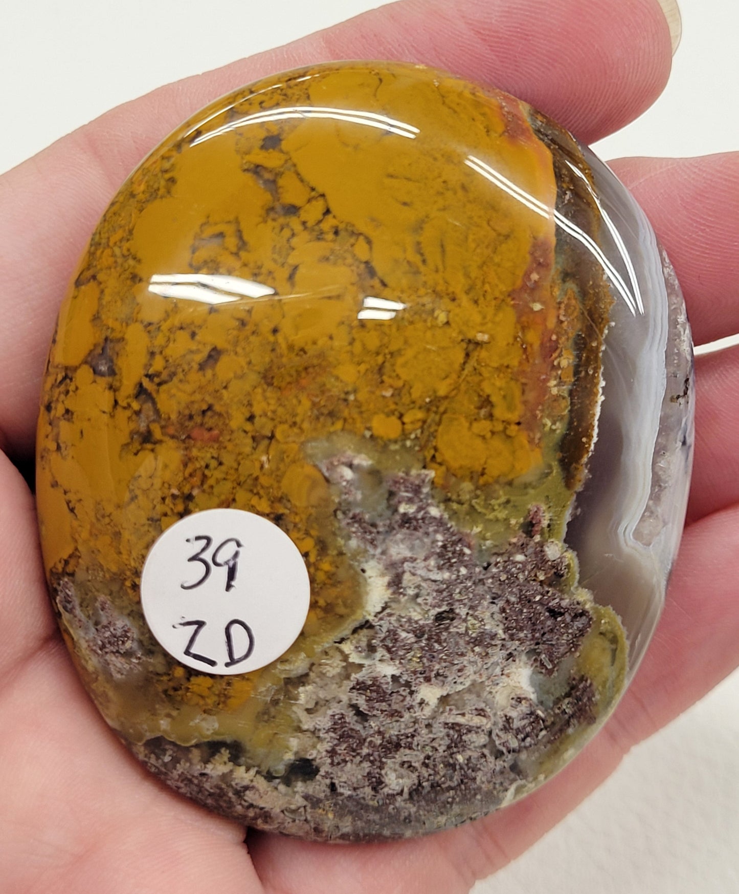 Palm - Scenic Moss Agate