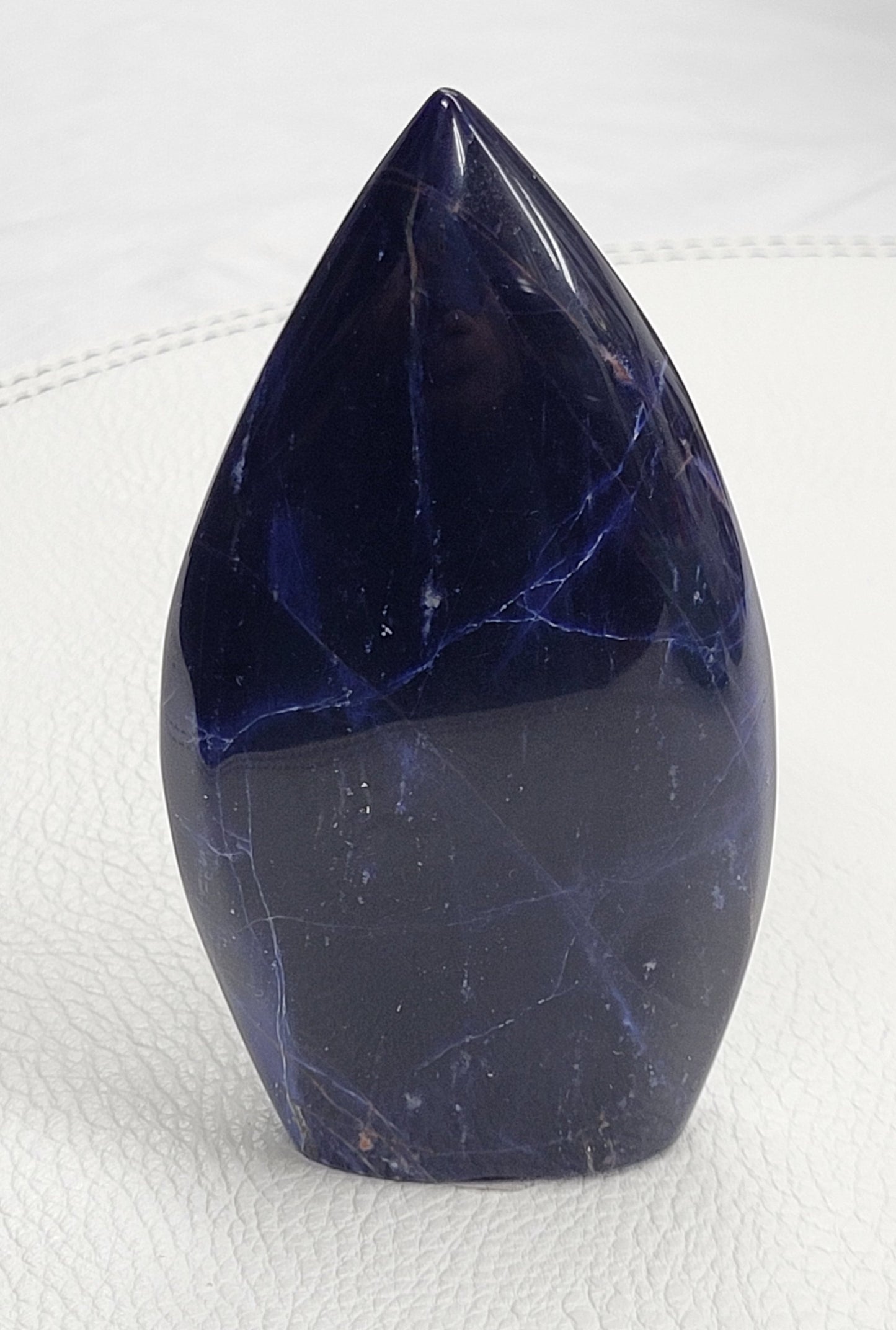 Sodalite teardrop flame