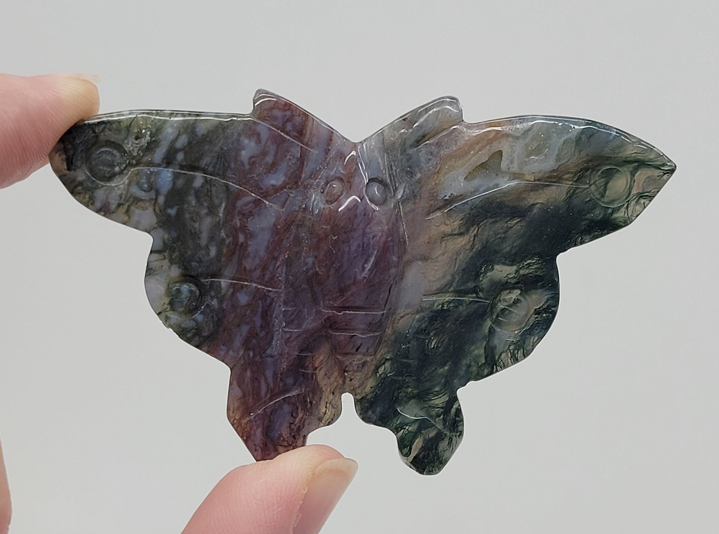 Moth carving (small)