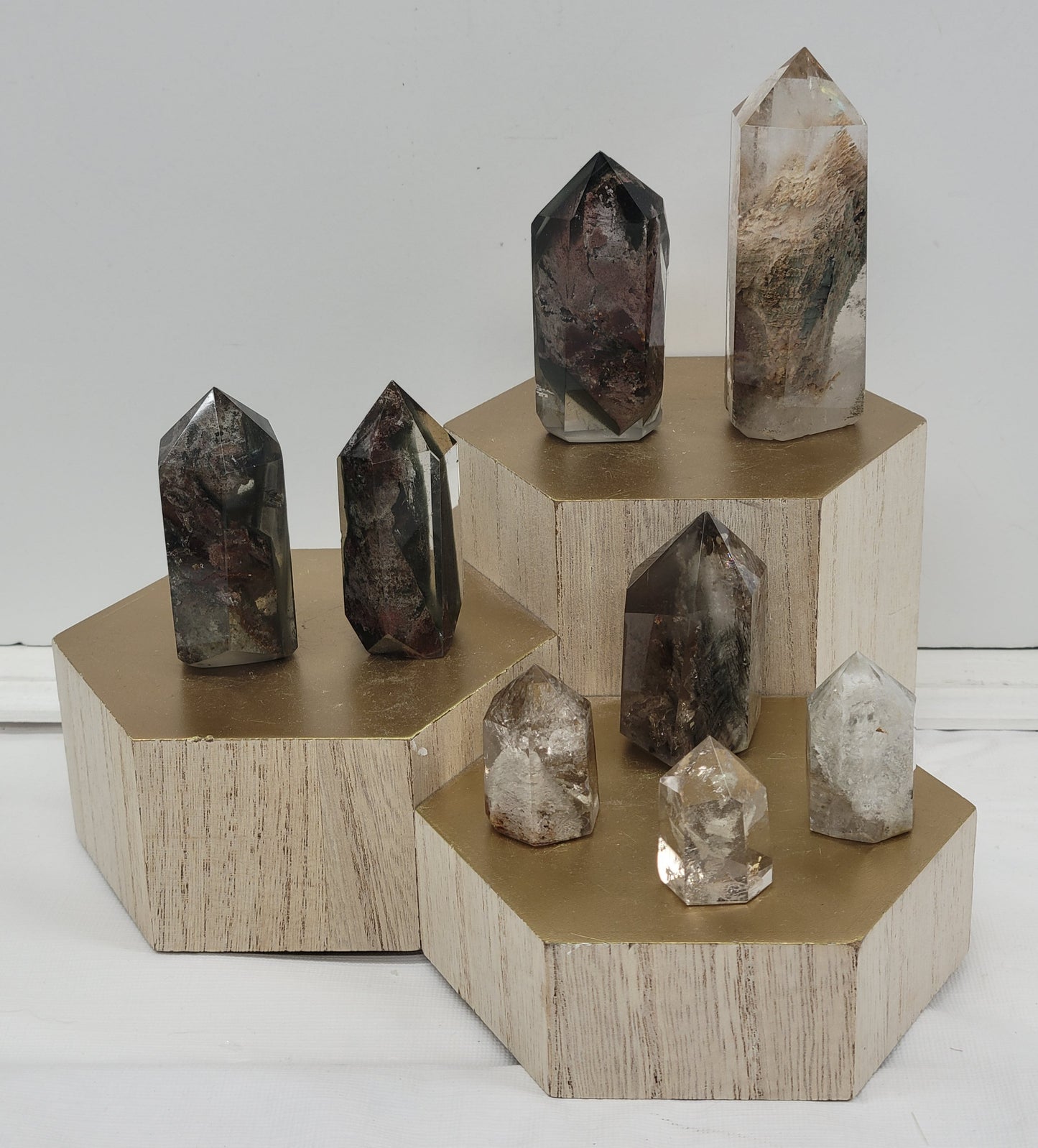 Garden Quartz tower (medium to large)