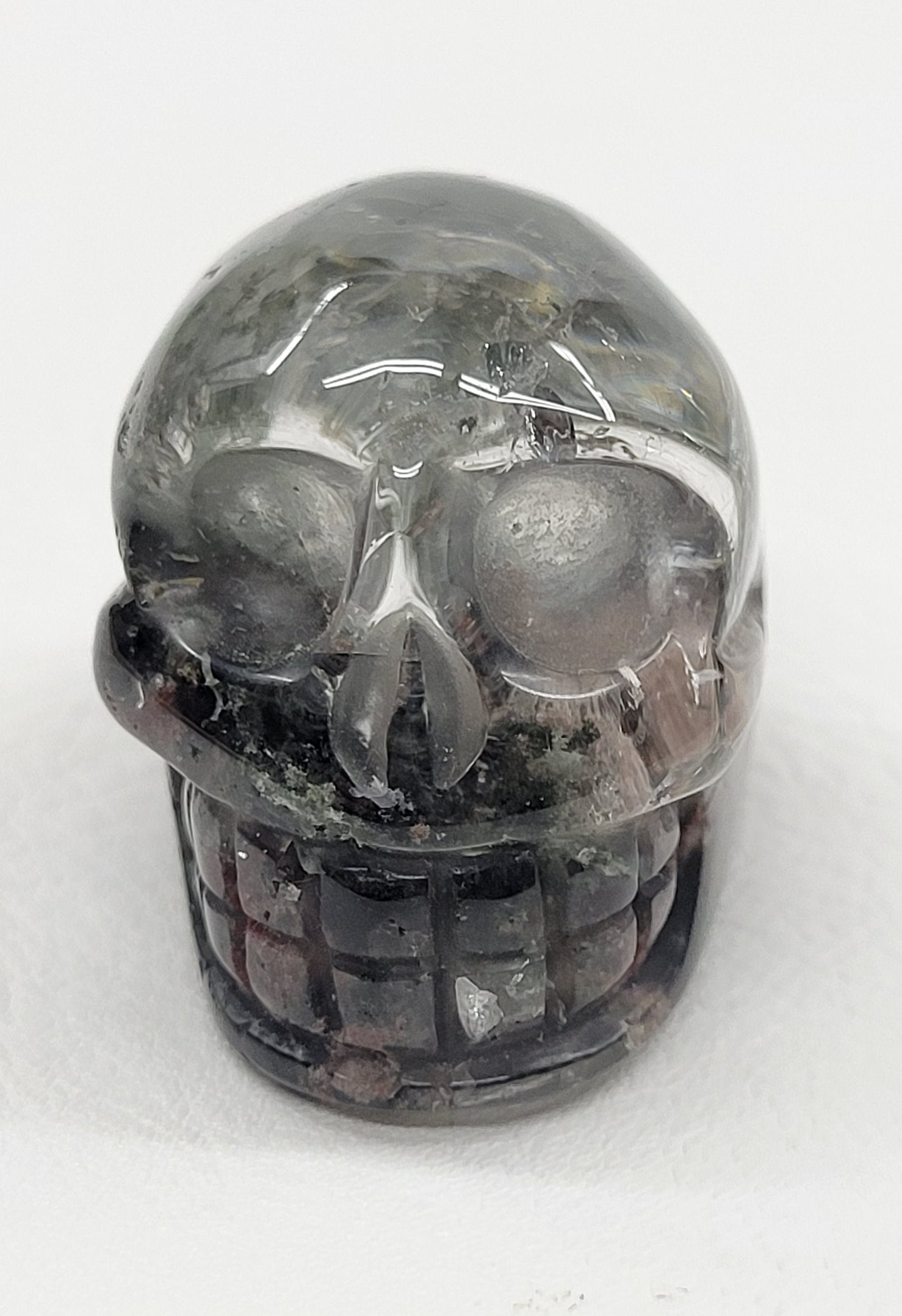 Skull small - Garden Quartz
