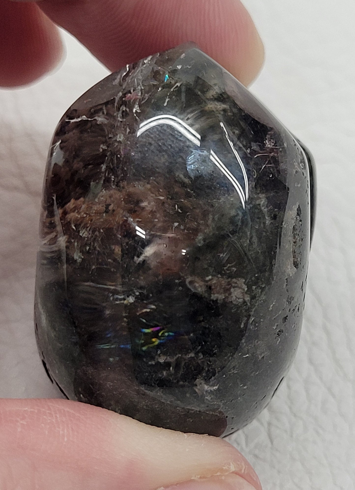 Skull small - Garden Quartz