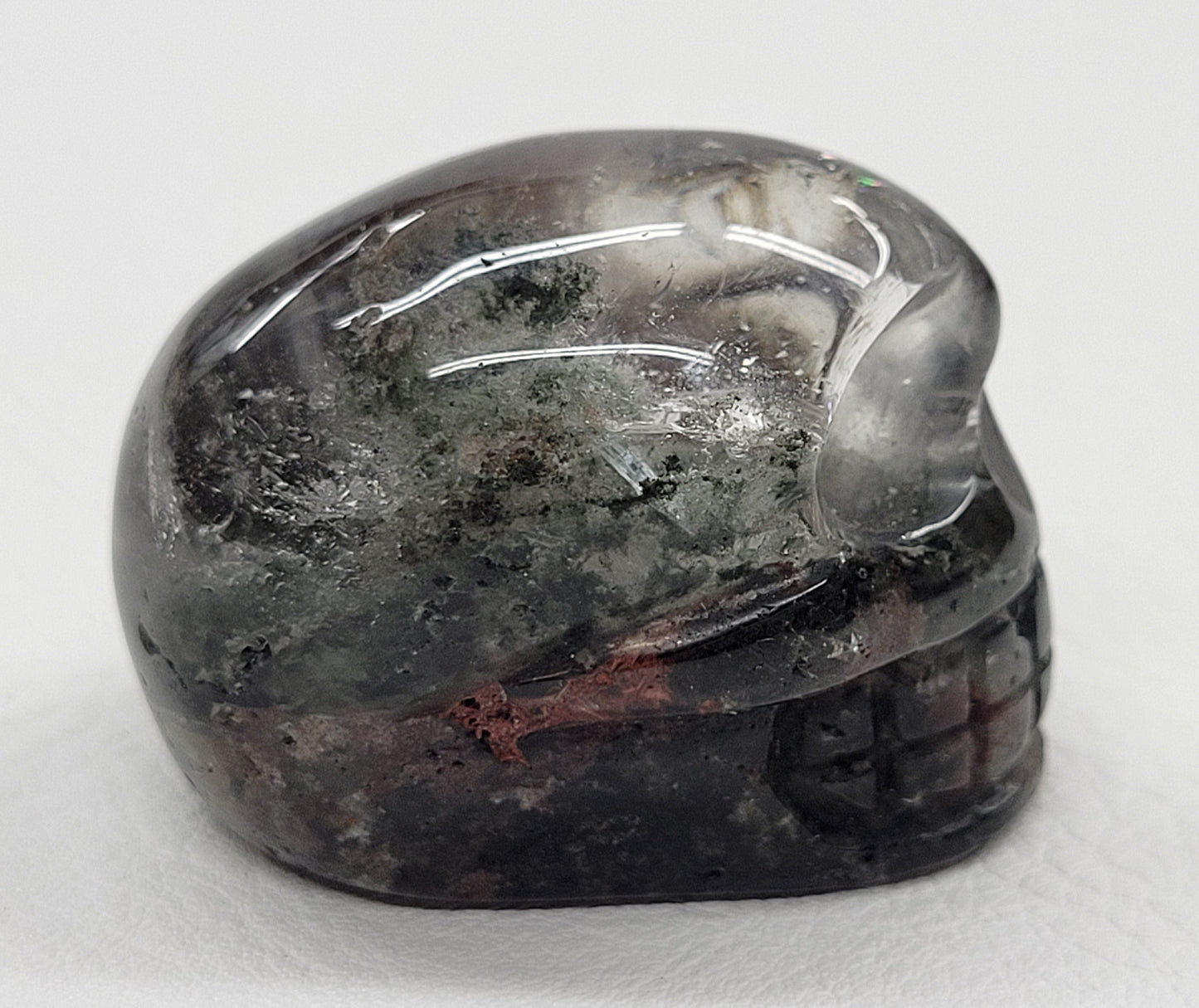 Skull small - Garden Quartz