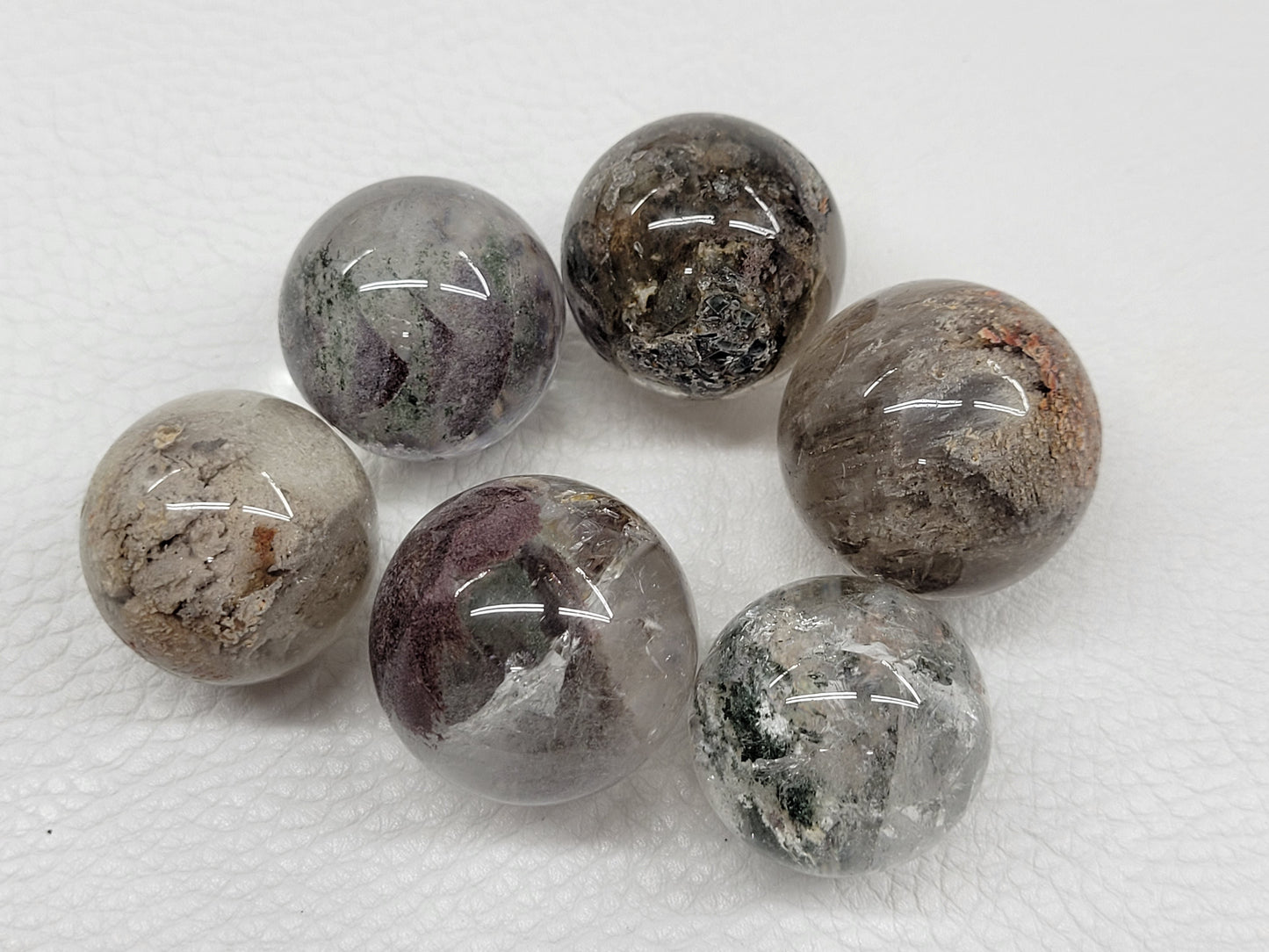 Garden Quartz spheres (small to medium)