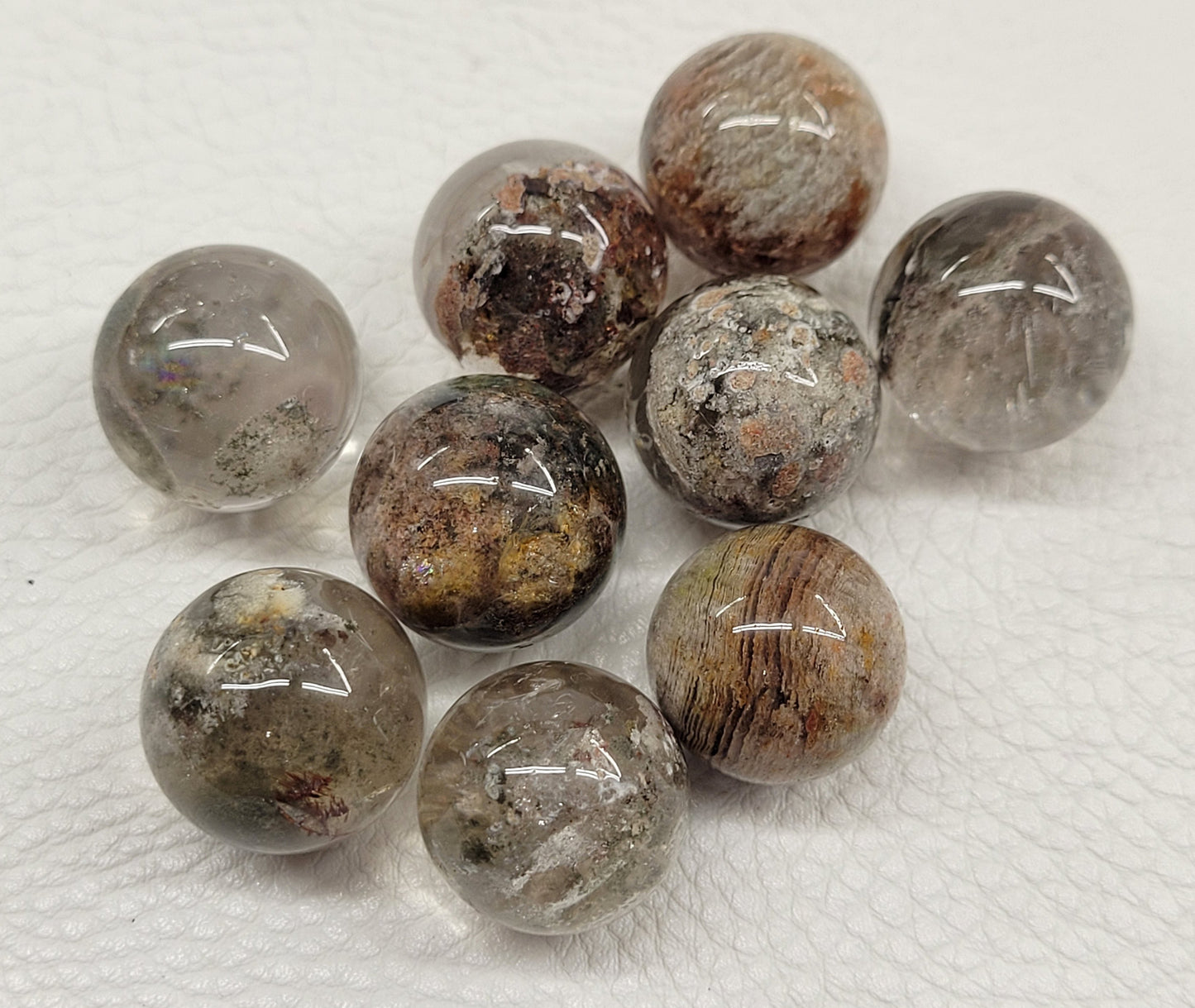 Garden Quartz spheres (small to medium)