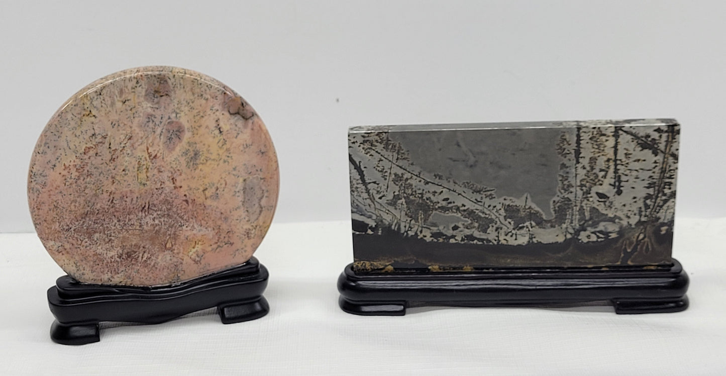 Picture Jasper slab on stand