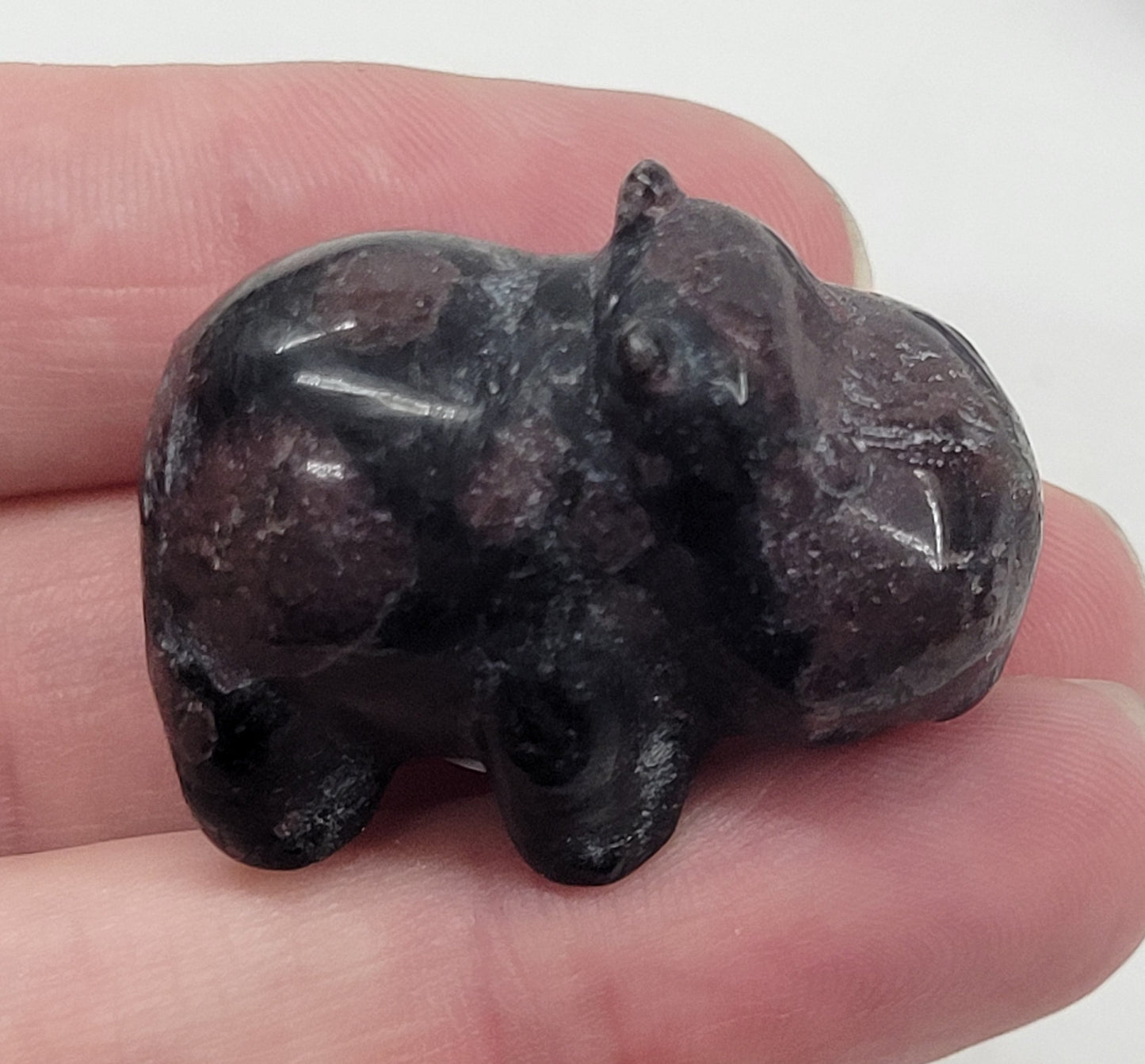 Hippo carvings