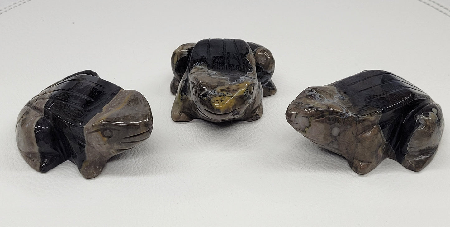 Volcano Agate frog (L)