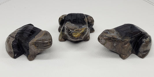 Volcano Agate frog (L)