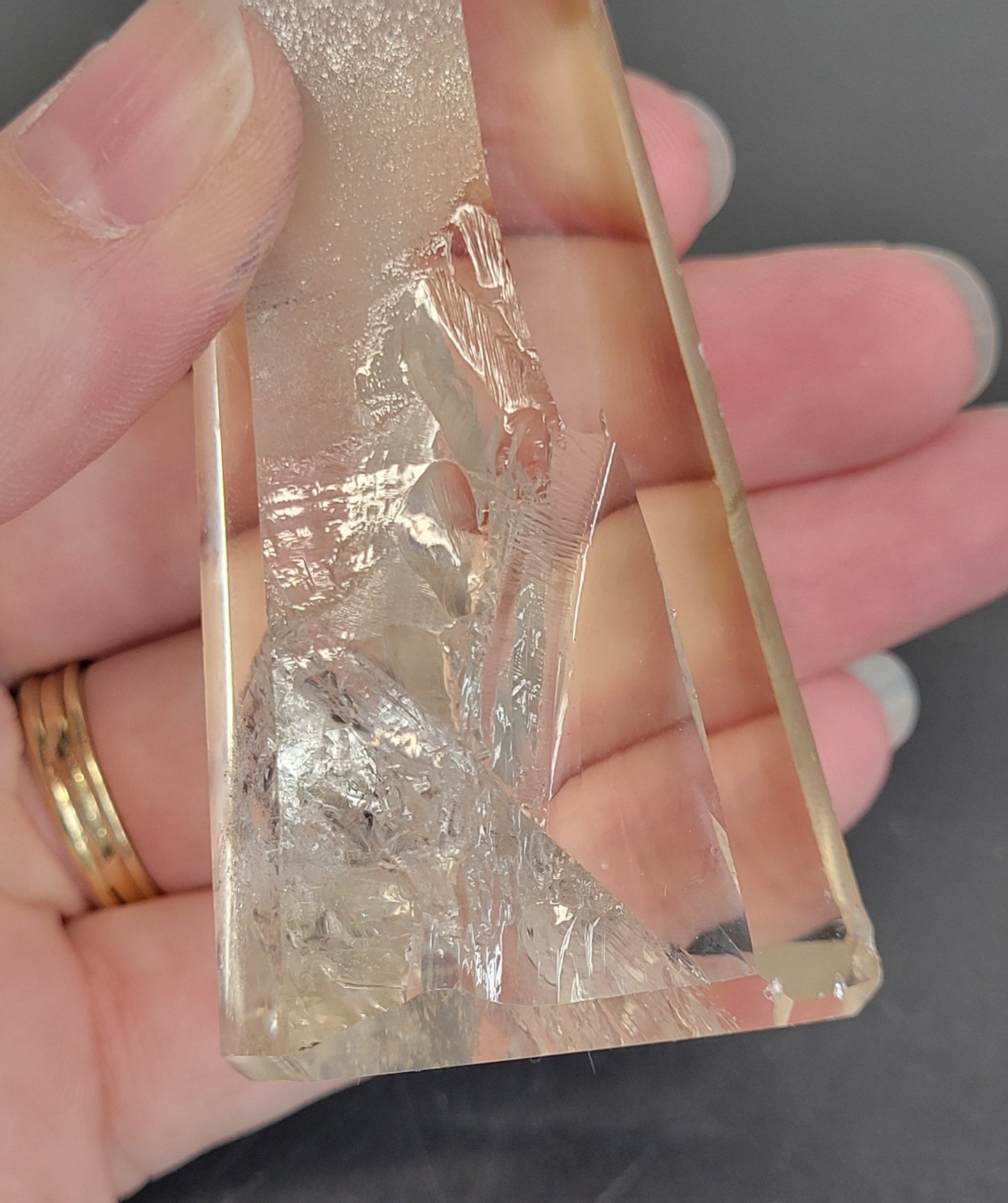 Smoky Lemuiran Quartz tower