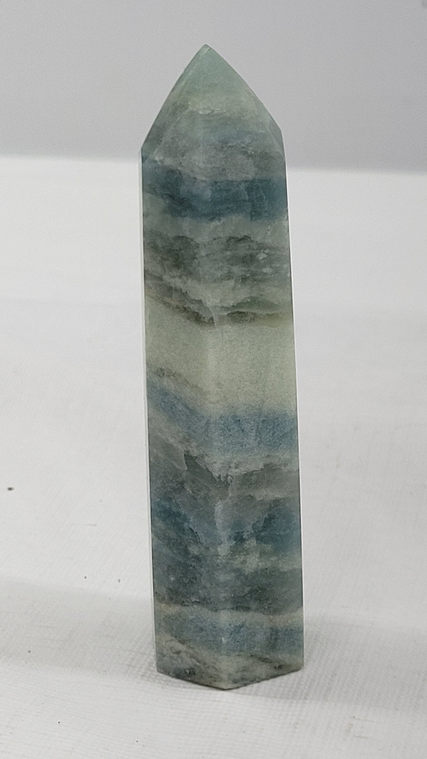 Blue Calcite tower