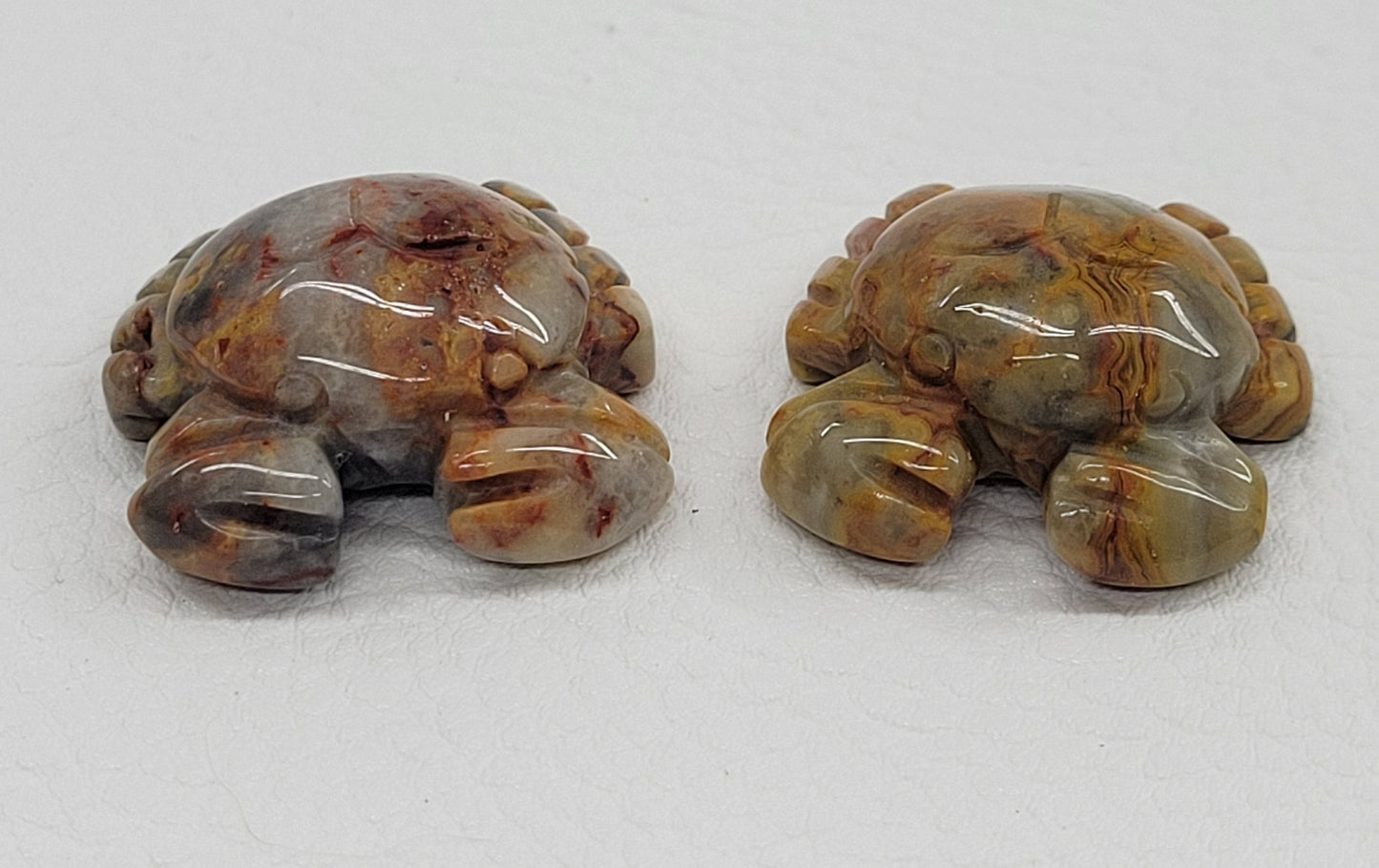 Crab carvings - mini/small