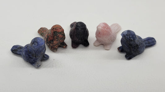 Bird carvings (small)