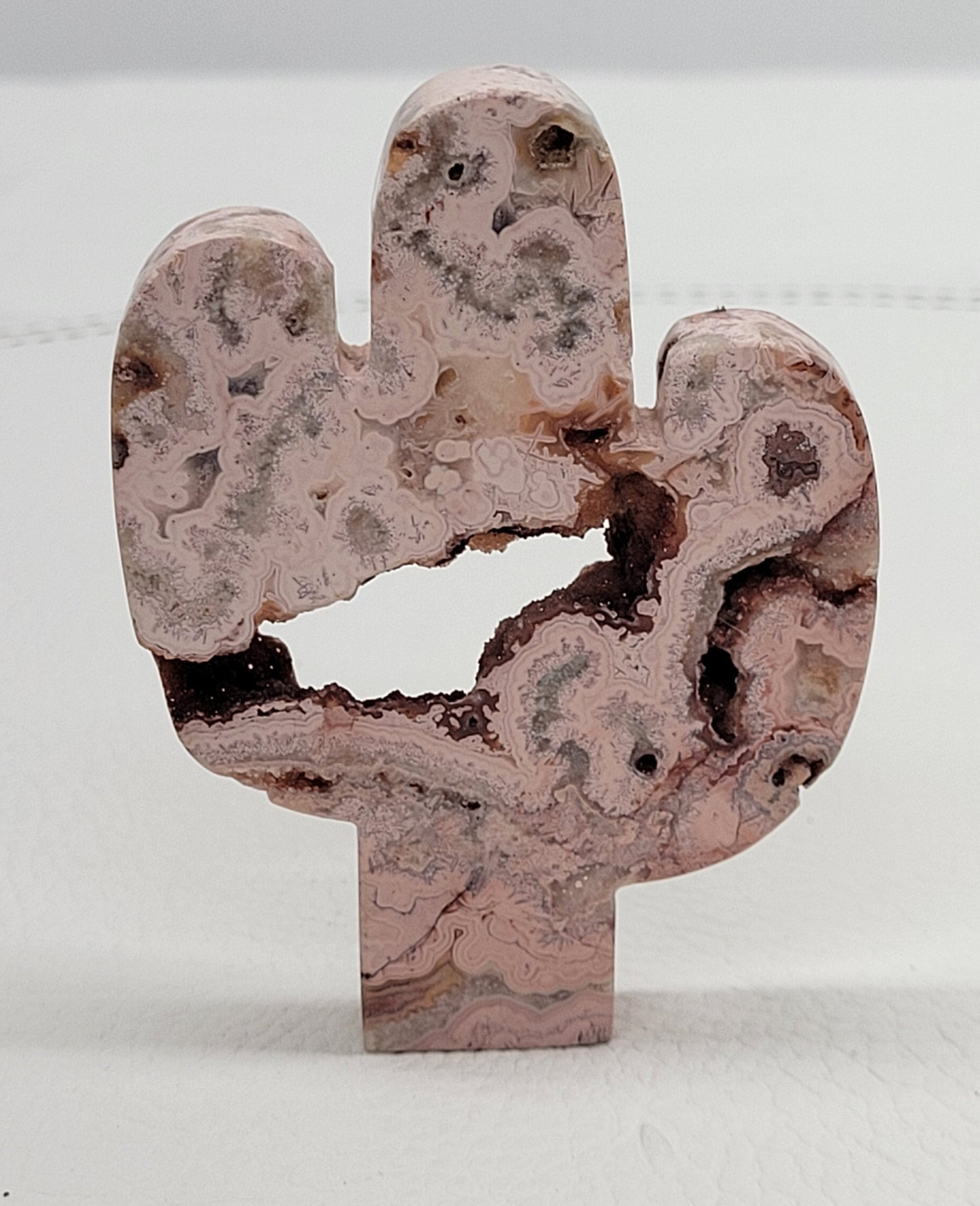Cactus - Pink Crazy Lace Agate
