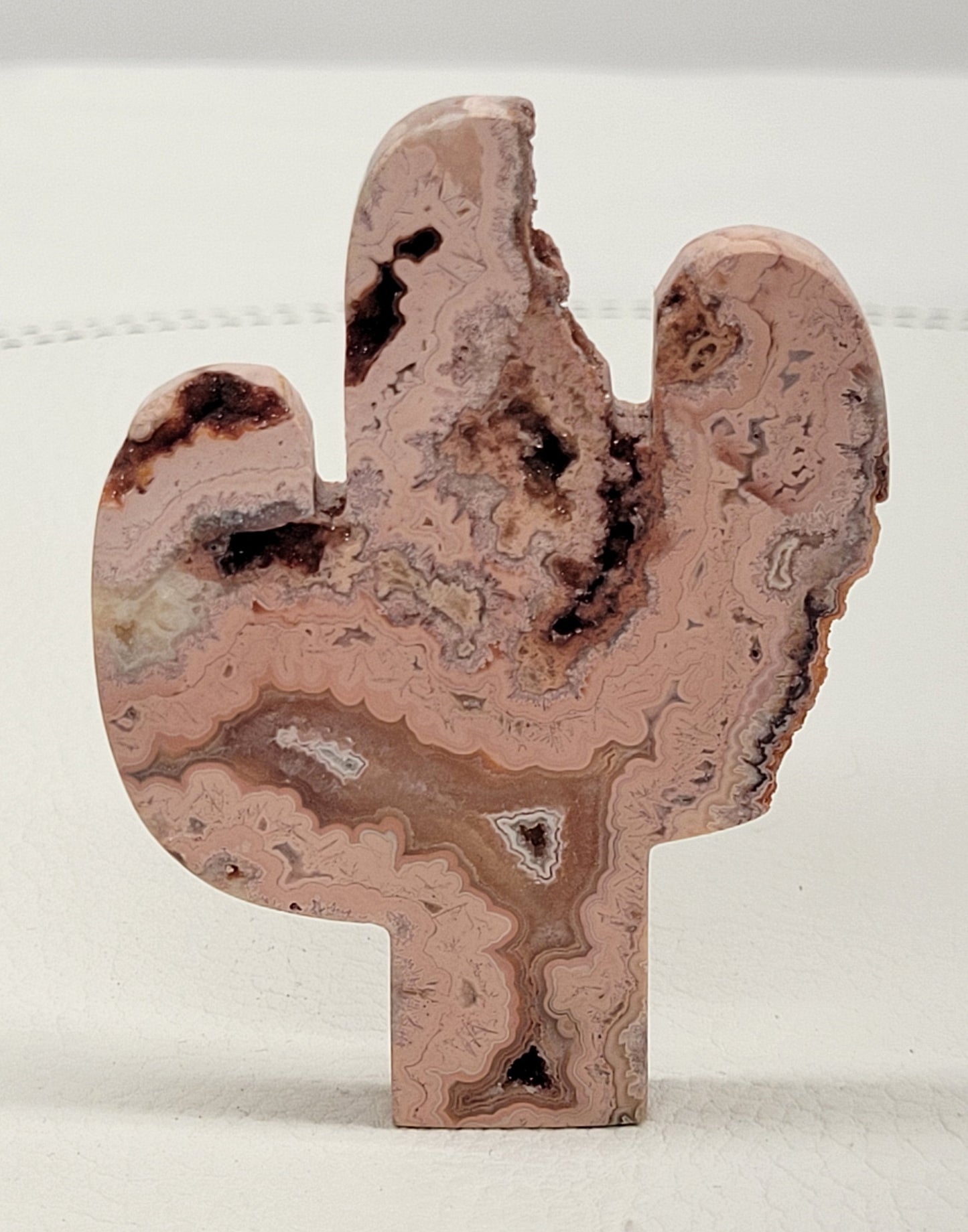 Cactus - Pink Crazy Lace Agate