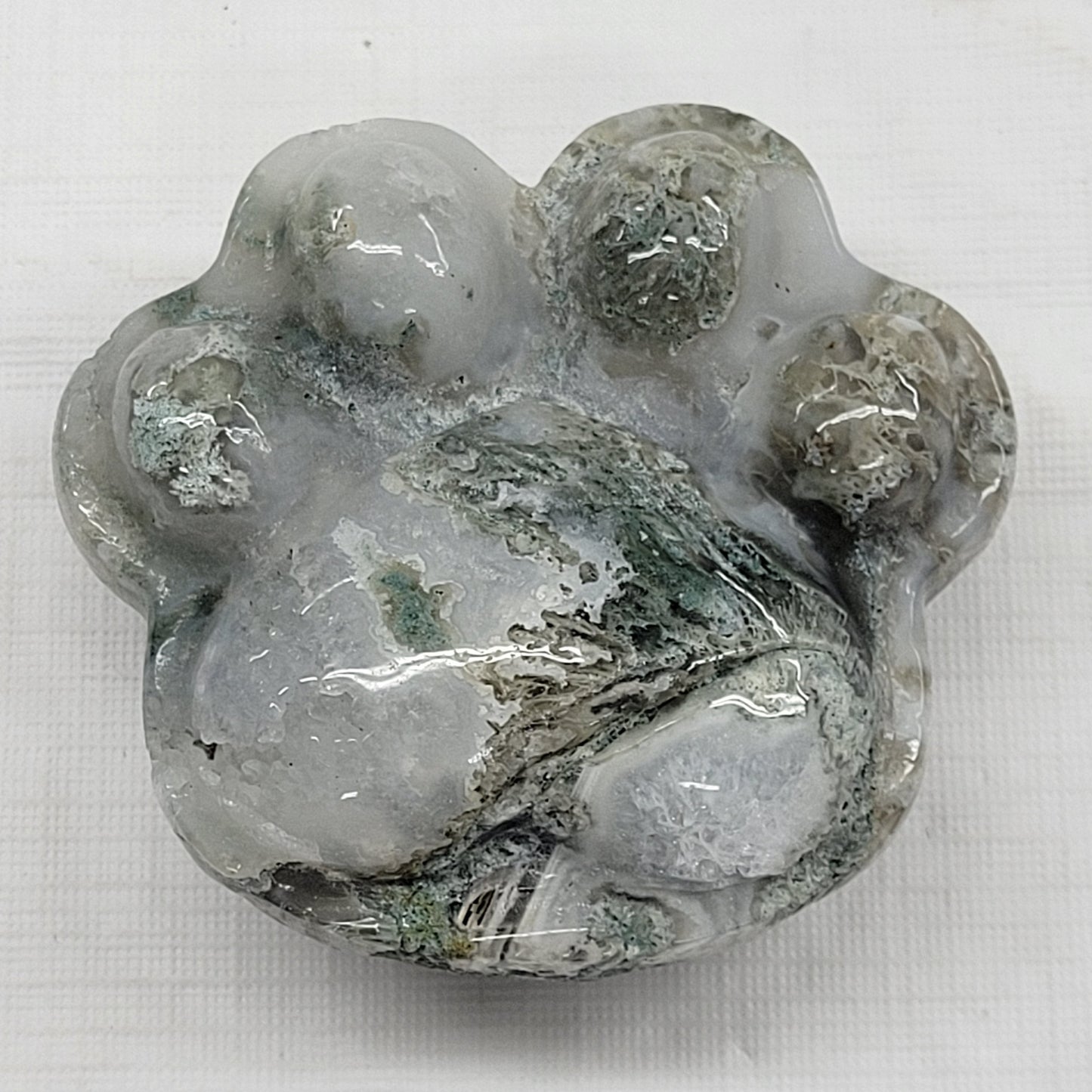 Paw print carving (XL)