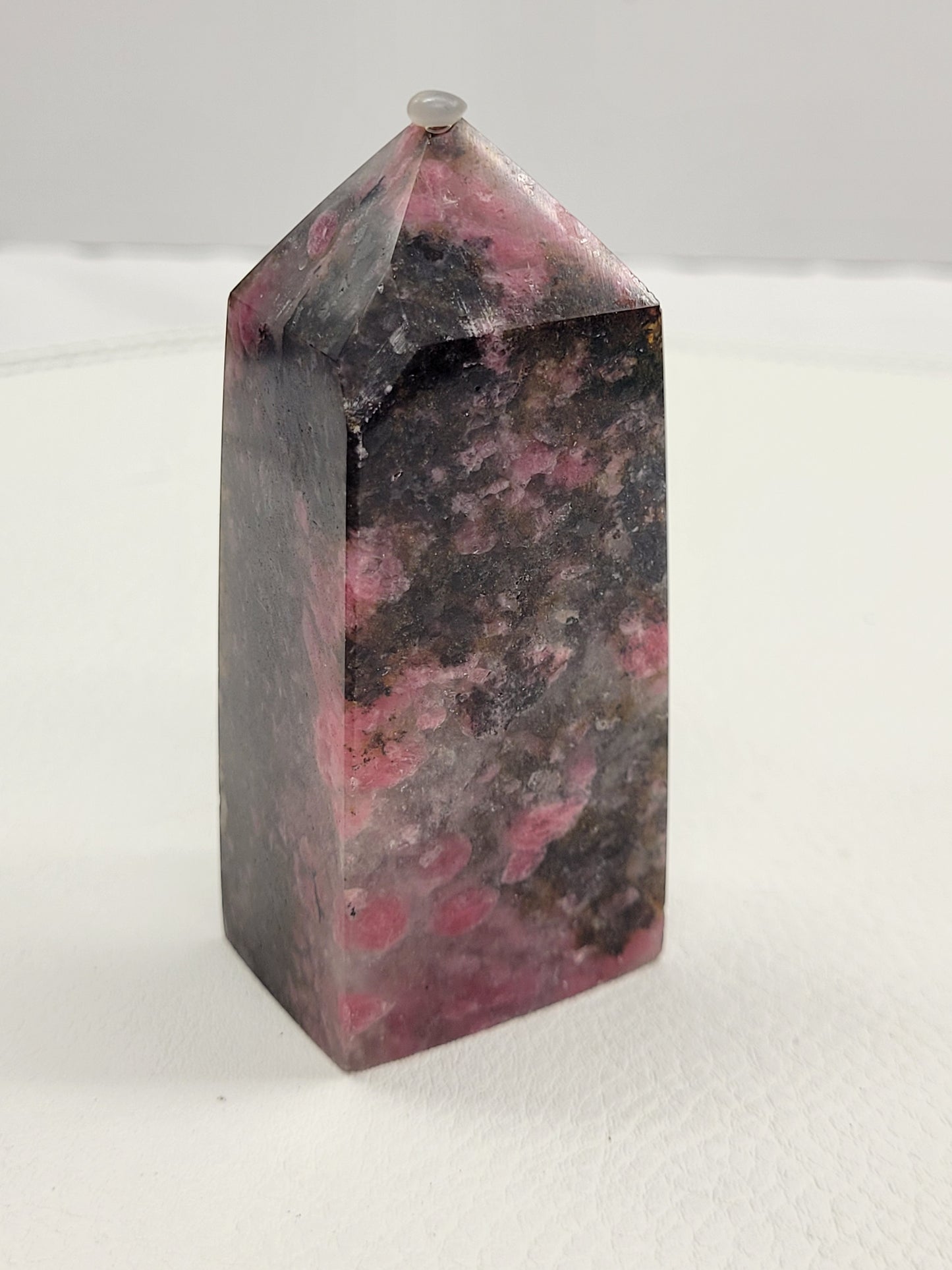 Icy Rhodonite tower