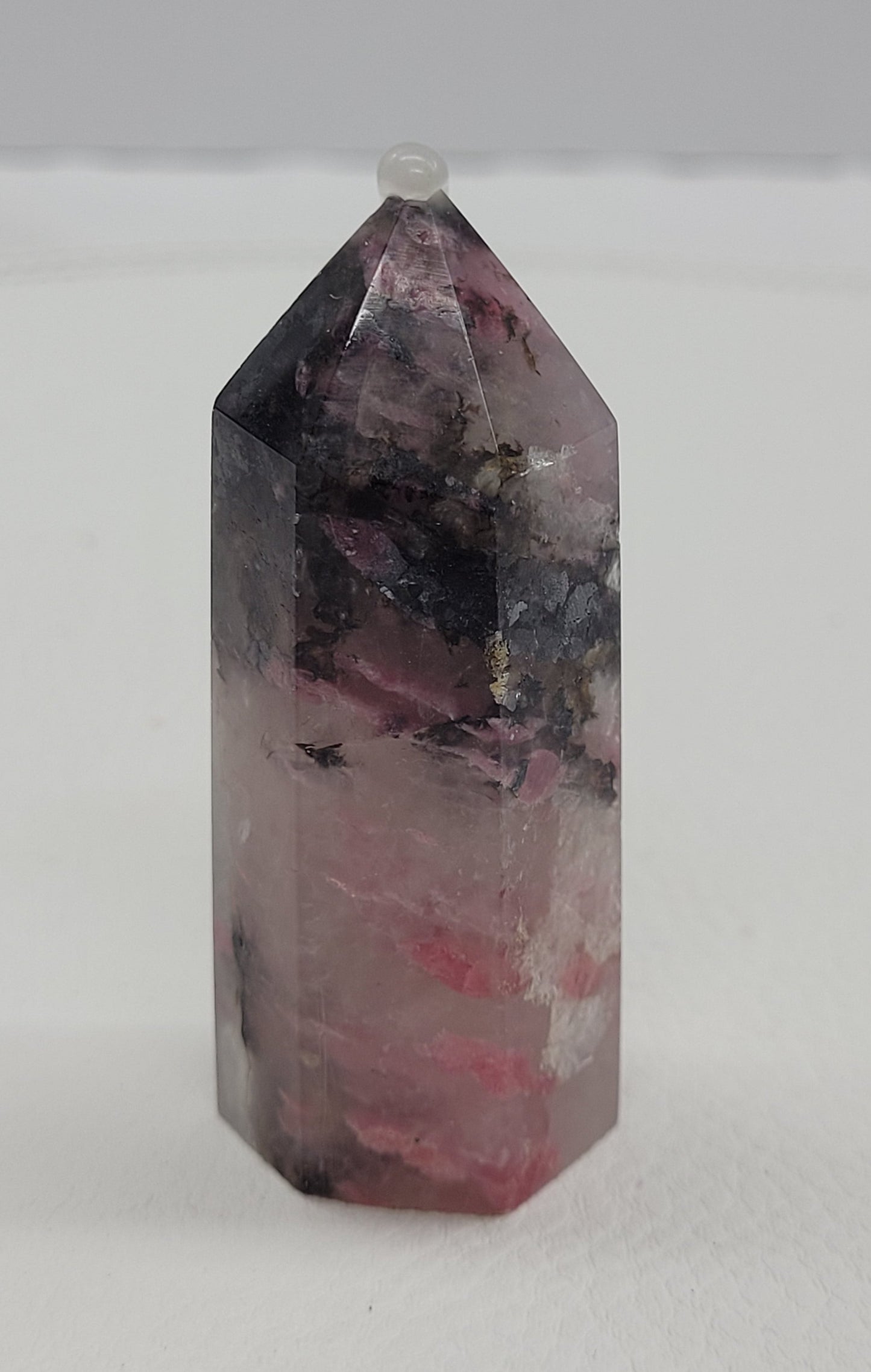 Icy Rhodonite tower
