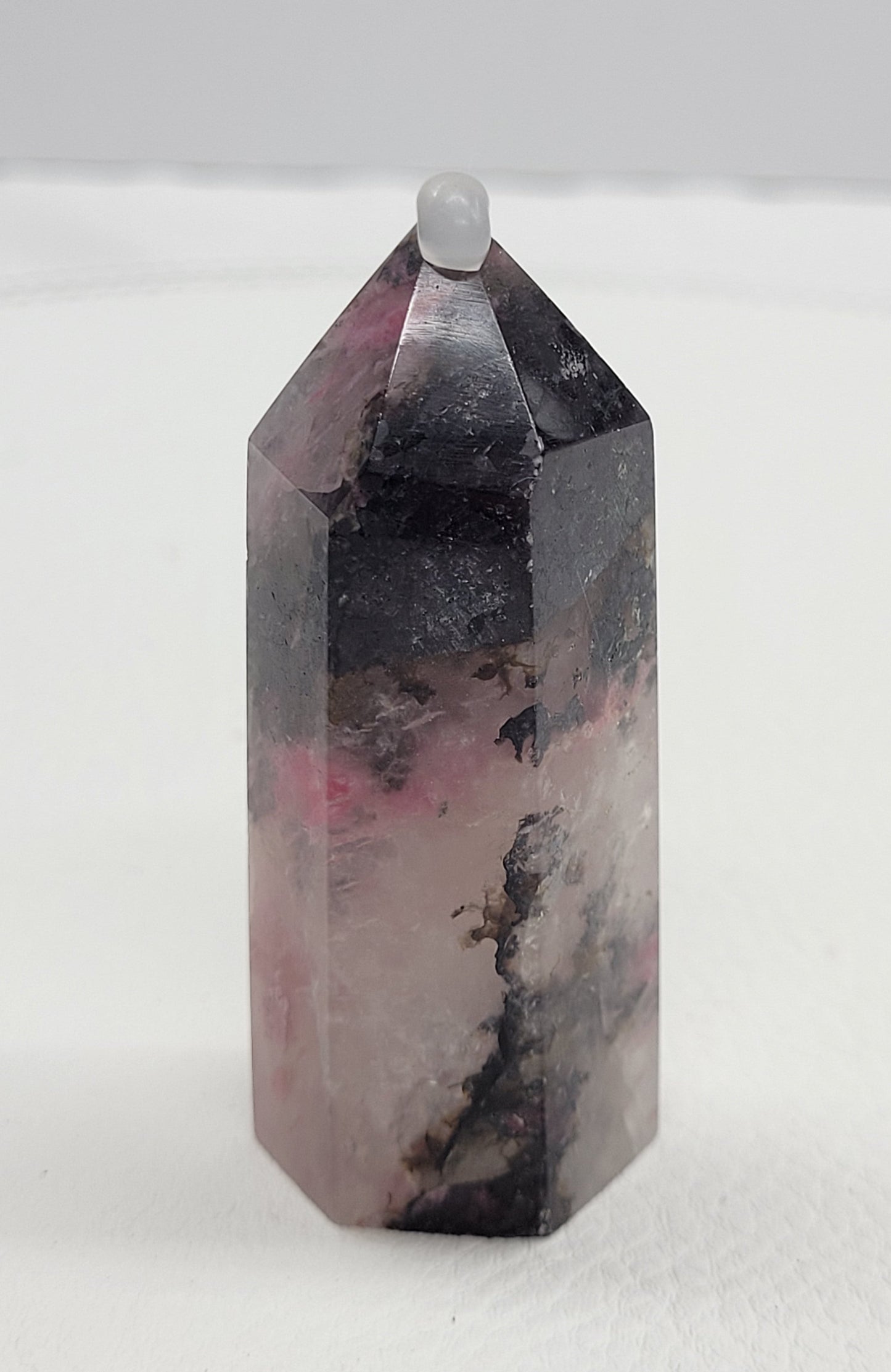 Icy Rhodonite tower