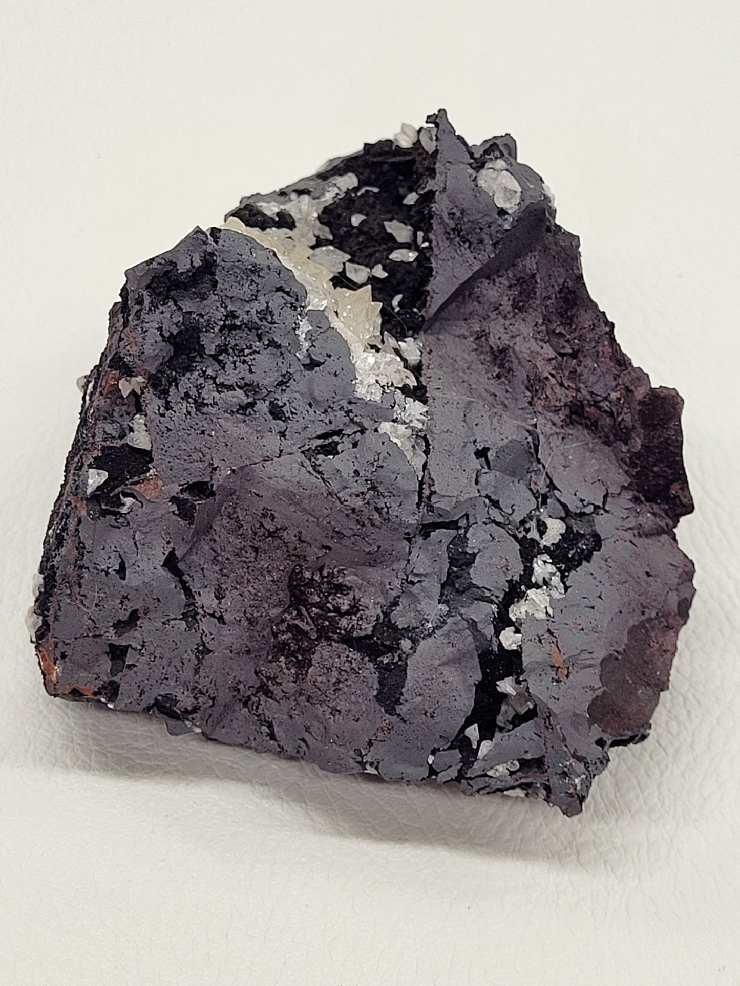 Rice Calcite on Goethite