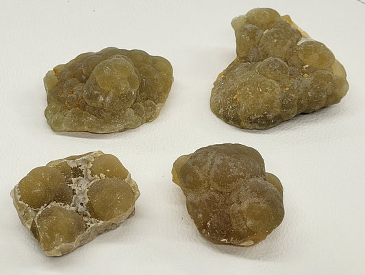 Yellow Bubble Fluorite - China